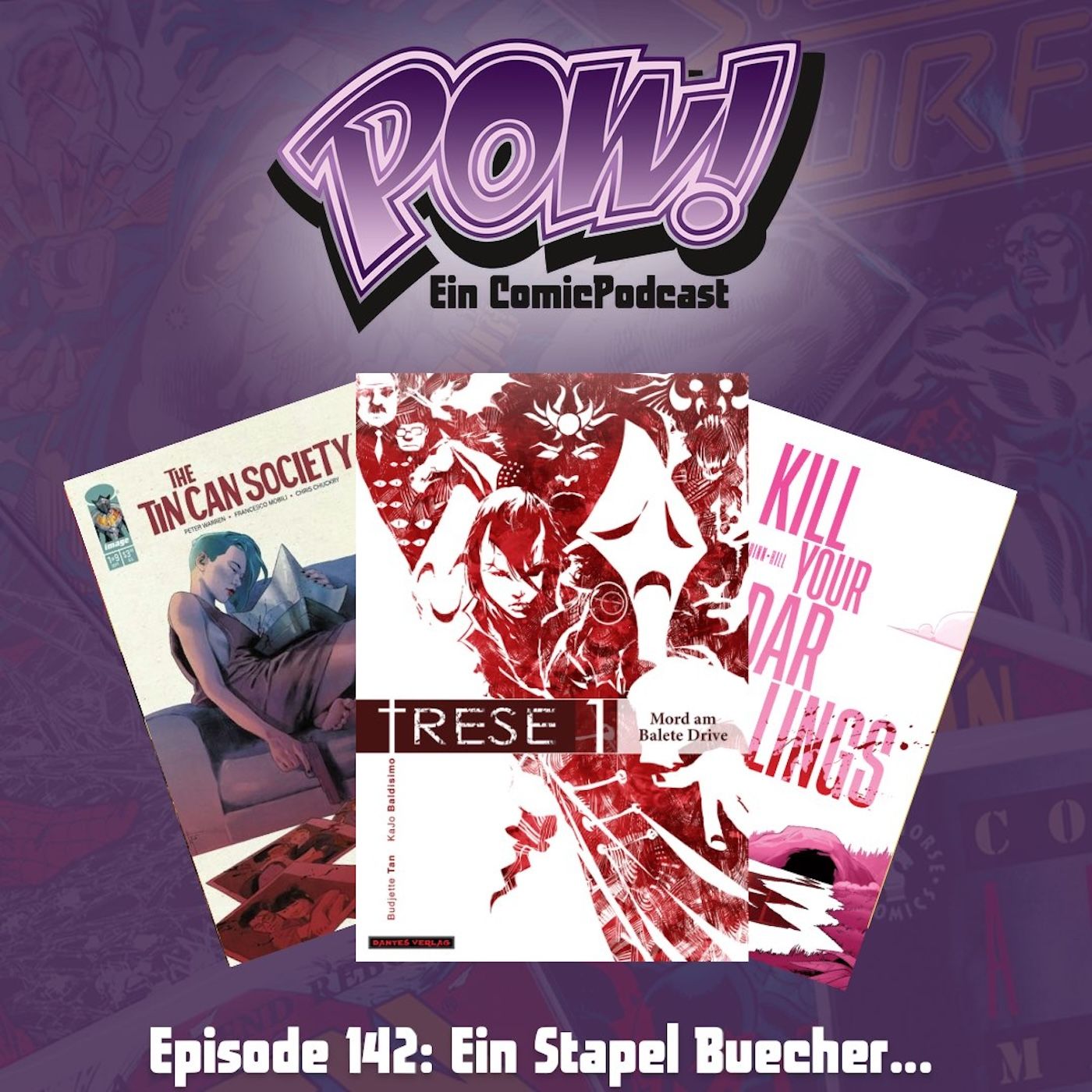 Ep. 142: Ein Stapel Bücher...