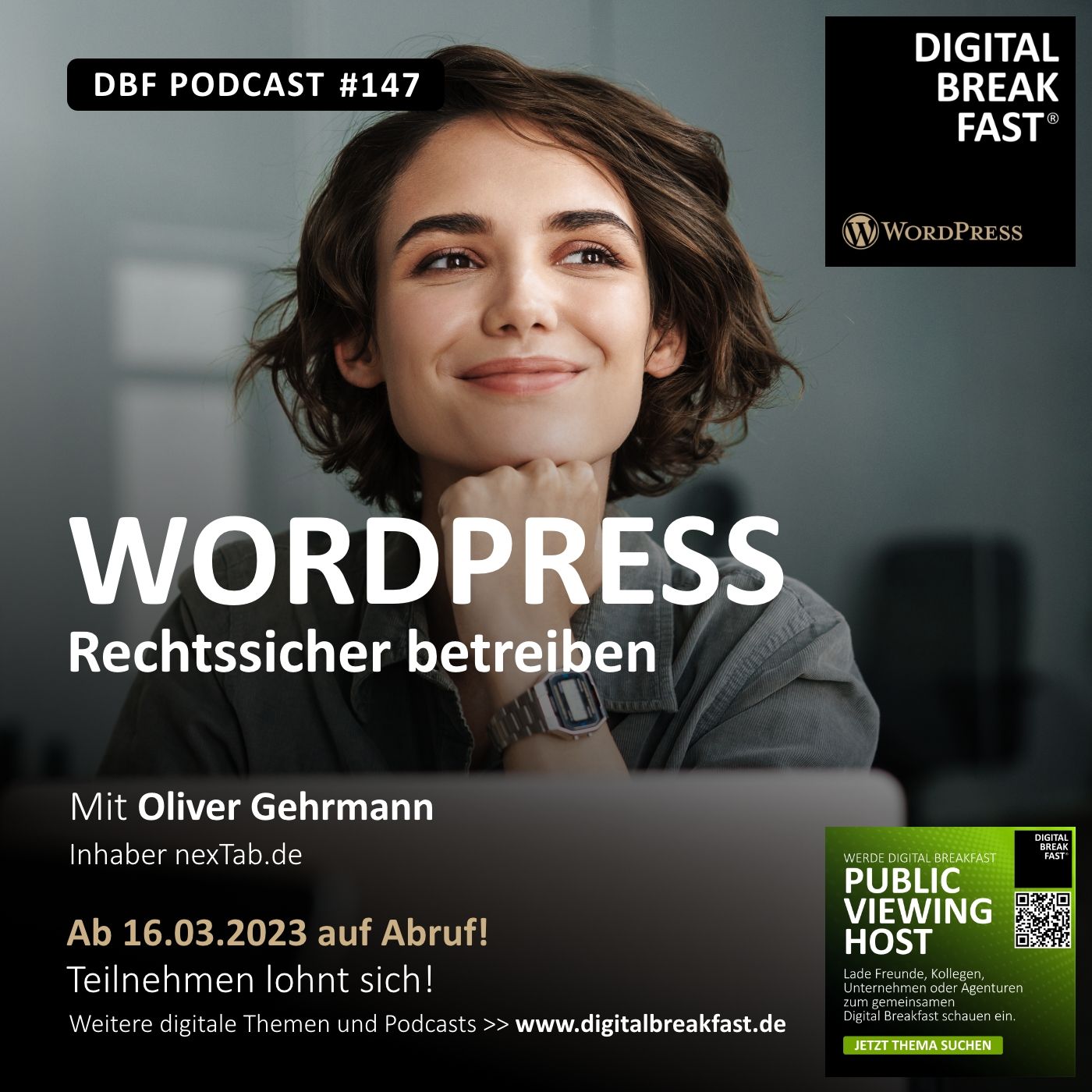 EP 147 I DSGVO mit Wordpress