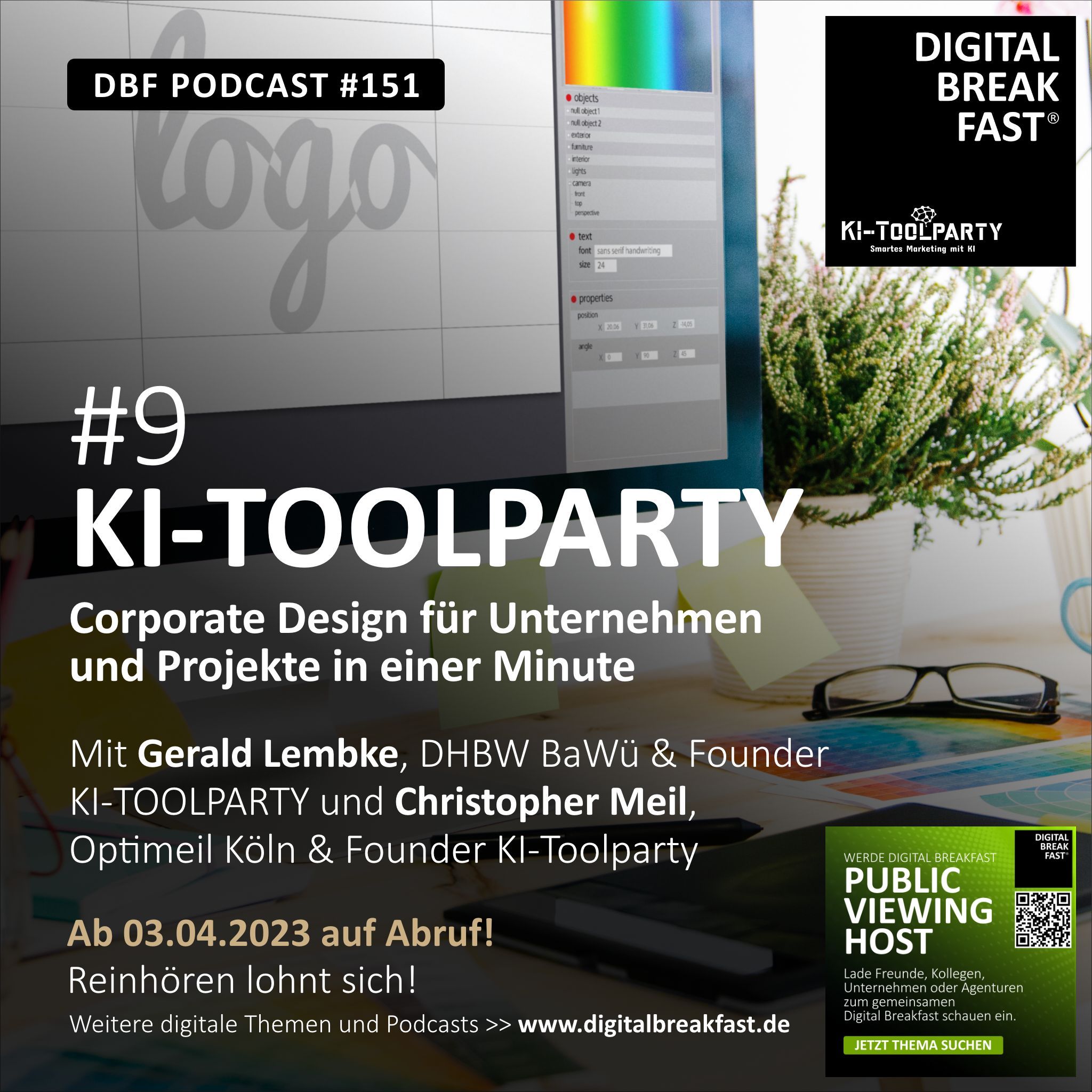 EP 151 I Corporate Design für Unternehmen und Projekte in einer Minute