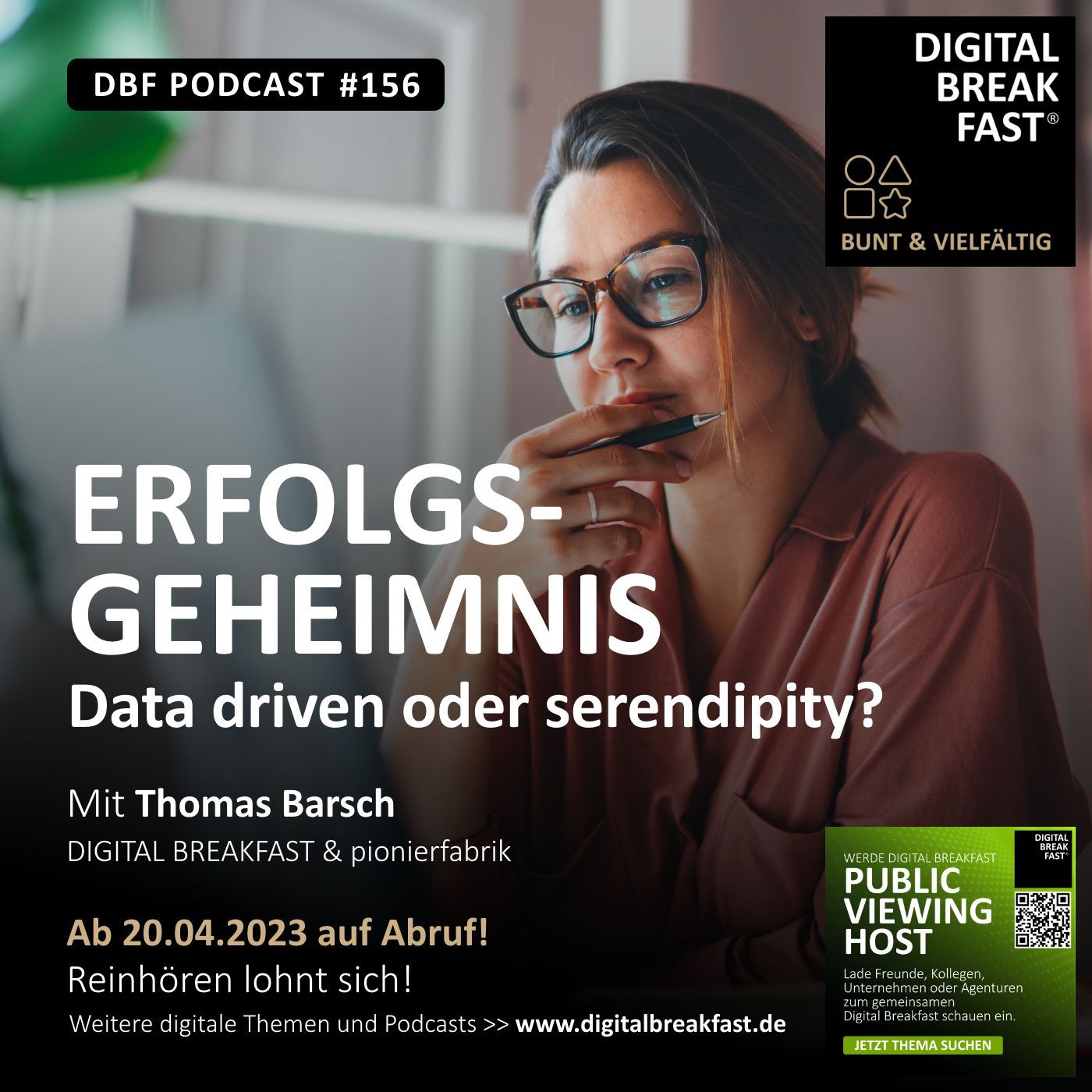 EP 156 I Erfolgsgeheimnis: Data-Driven oder Serendipity?