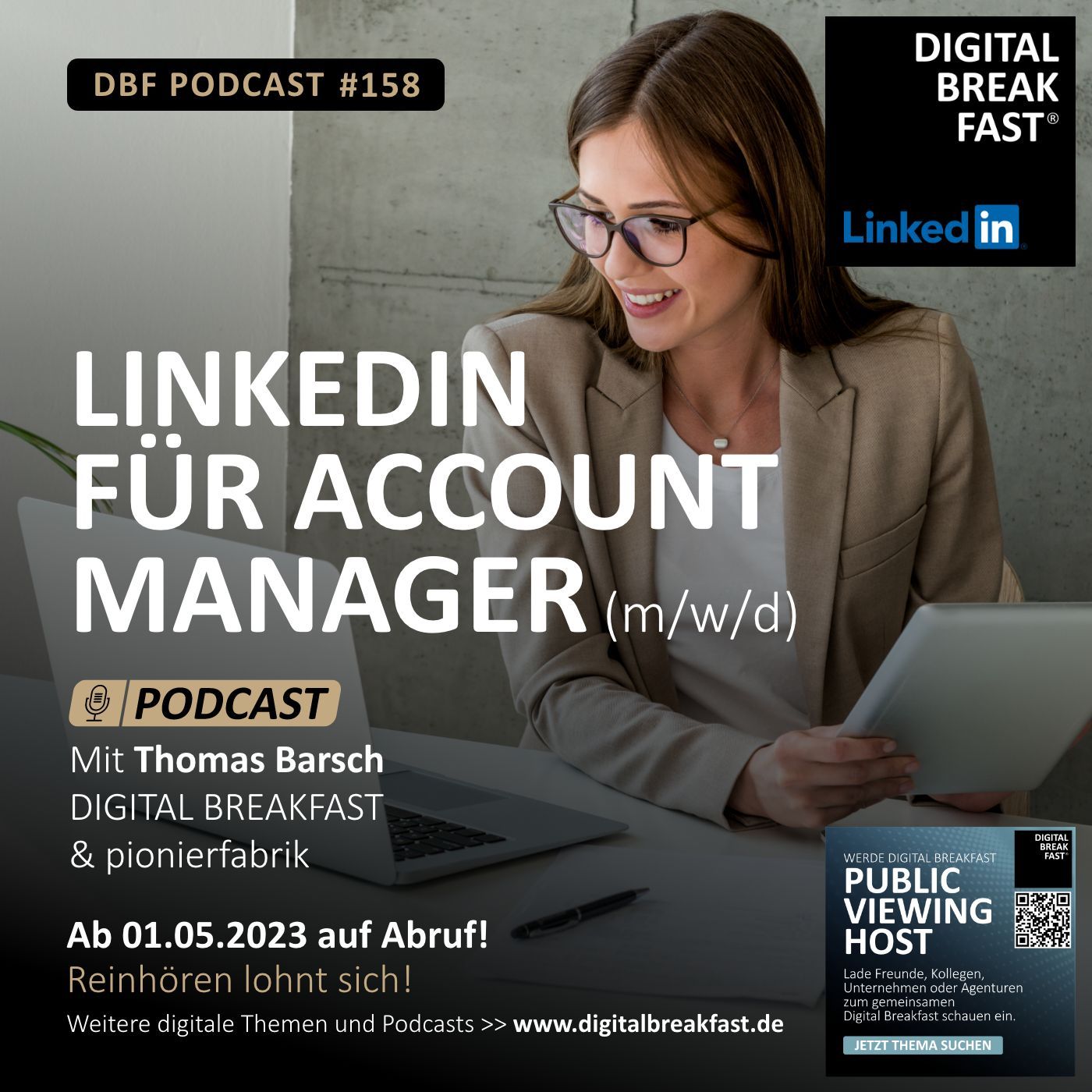EP 158 | LinkedIn für Account Manager (m/w/d)