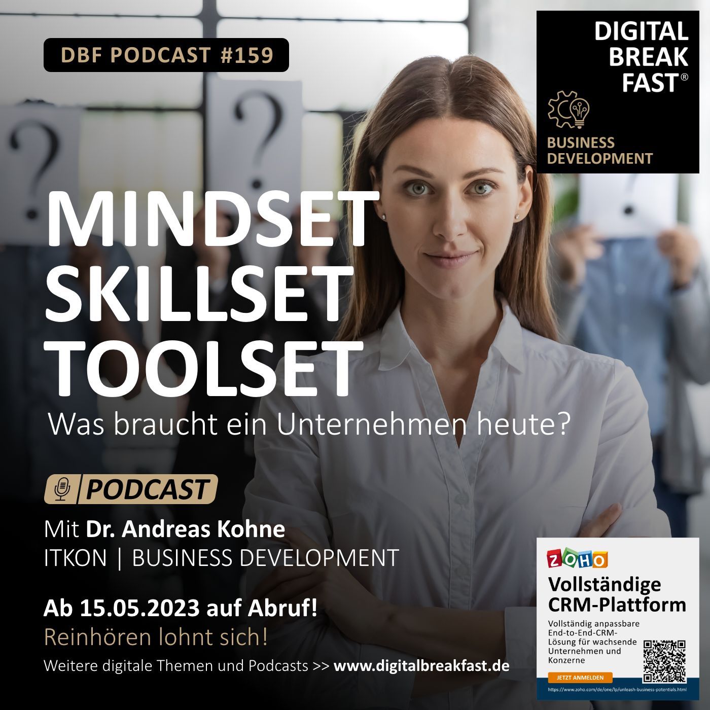 EP 159 I Mindset, Skillset, Toolset - Was braucht ein Unternehmen heute