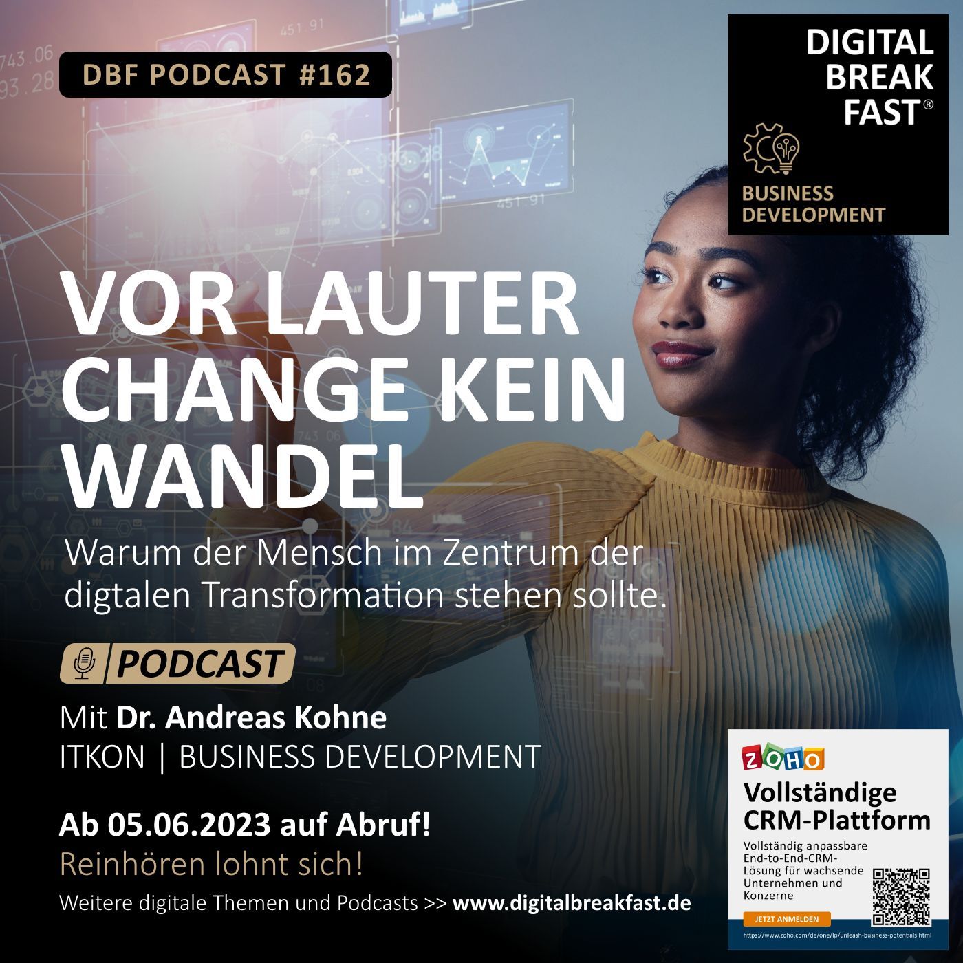 EP 162 I Vor lauter Change kein Wandel - Warum der Mensch im Zentrum der digItalen Transformation stehen sollte