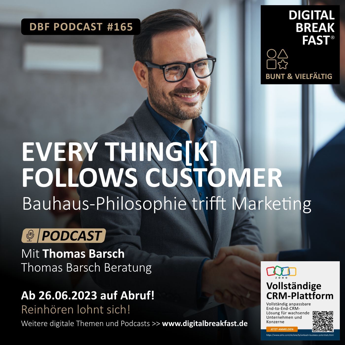 EP 165 I Every thing[k] follows Customer. Bauhaus-Philosophie trifft Marketing