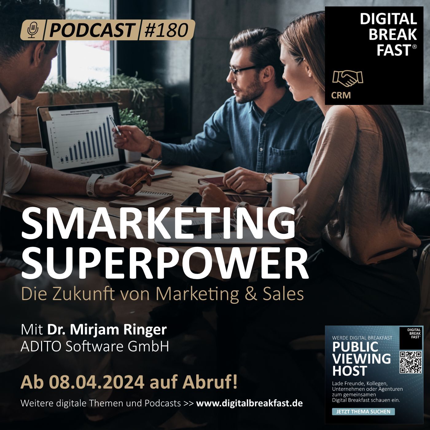 EP 180 I SMARKETING SUPERPOWER - Die Zukunft von Marketing & Sales
