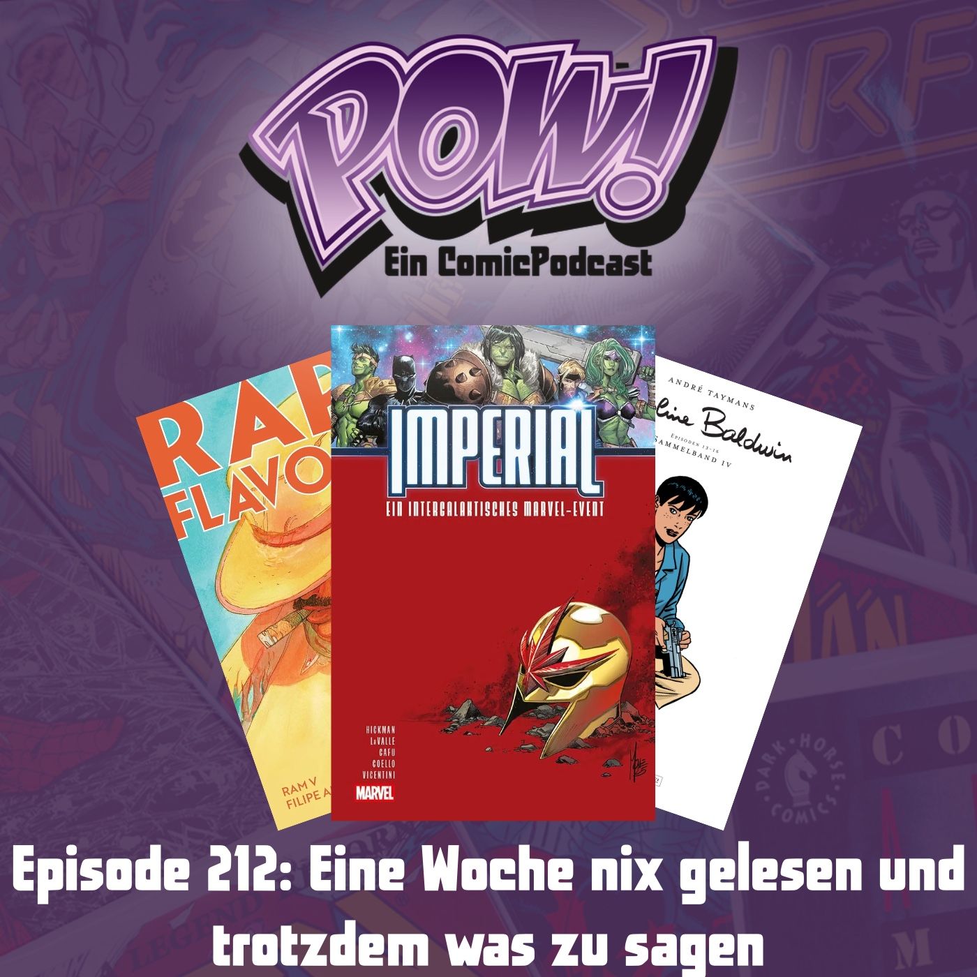 Ep. 212: Eine Woche nix gelesen und trotzdem was zu sagen