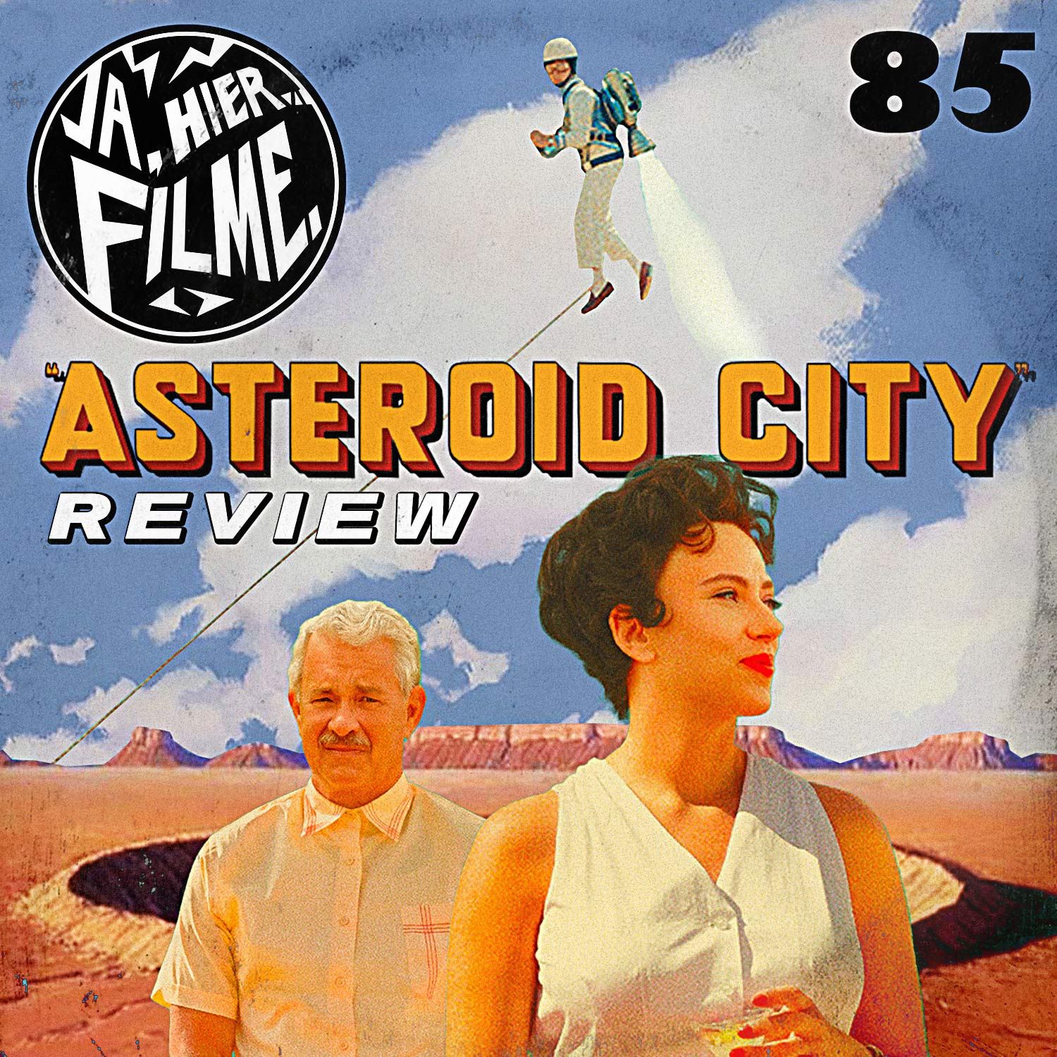 Ep. 85: Asteroid City | Geständnisse eines Neonazis | Holy Spider | The Hunt
