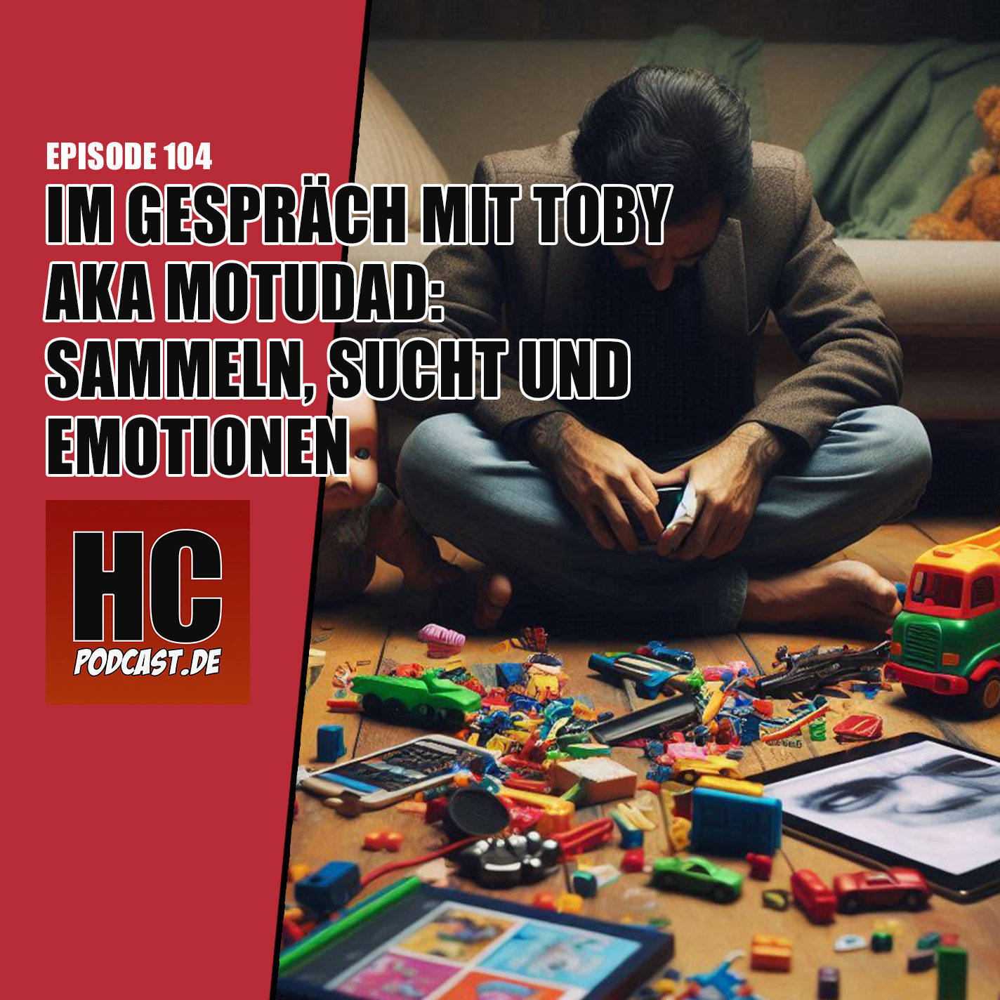 Episode 104: Sammeln, Sucht und Emotionen mit Toby aka MotUDad