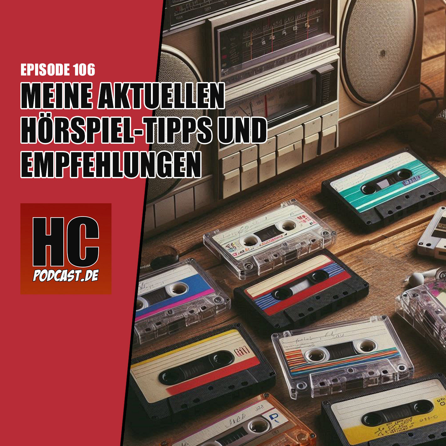 Episode 106: Meine neuesten Hörspiel-Tipps und Empfehlungen
