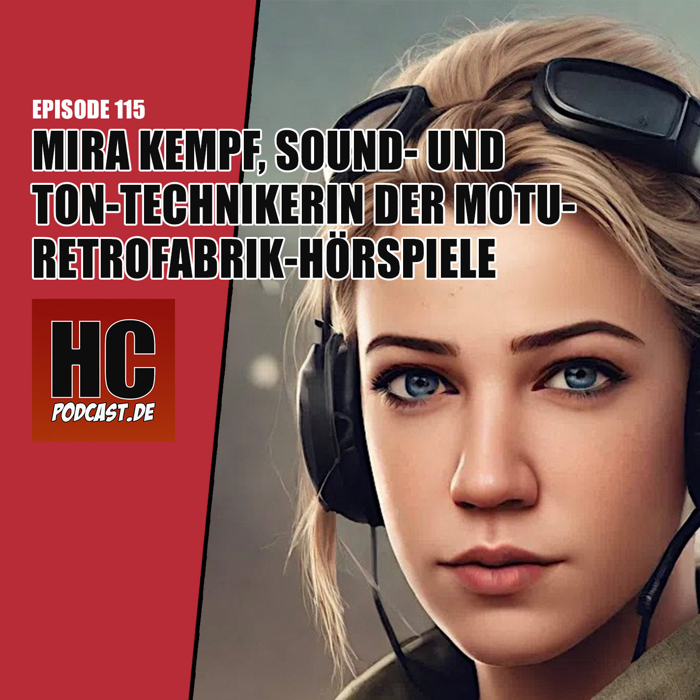 Episode 115: Mira Kempf, Sound- und Ton-Technikerin der Masters of the Universe RETROFABRIK-Hörspiele