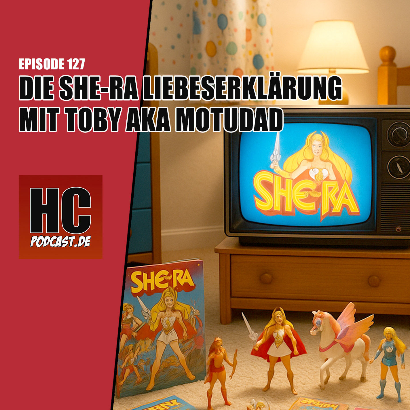 Episode 127: Die She-Ra Liebeserklärung mit Toby aka MotUDad