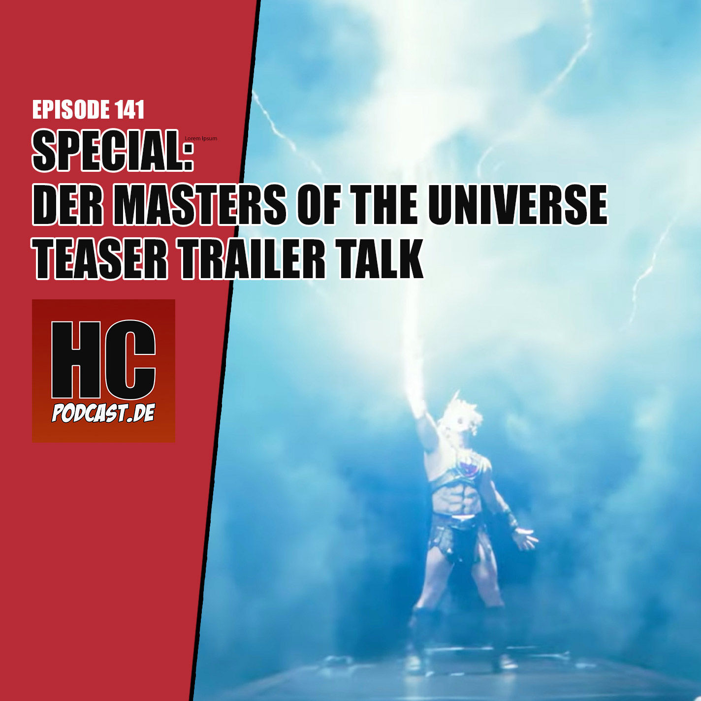 Episode 141 - Special: Der Talk über den Masters of the Universe Film Teaser Trailer
