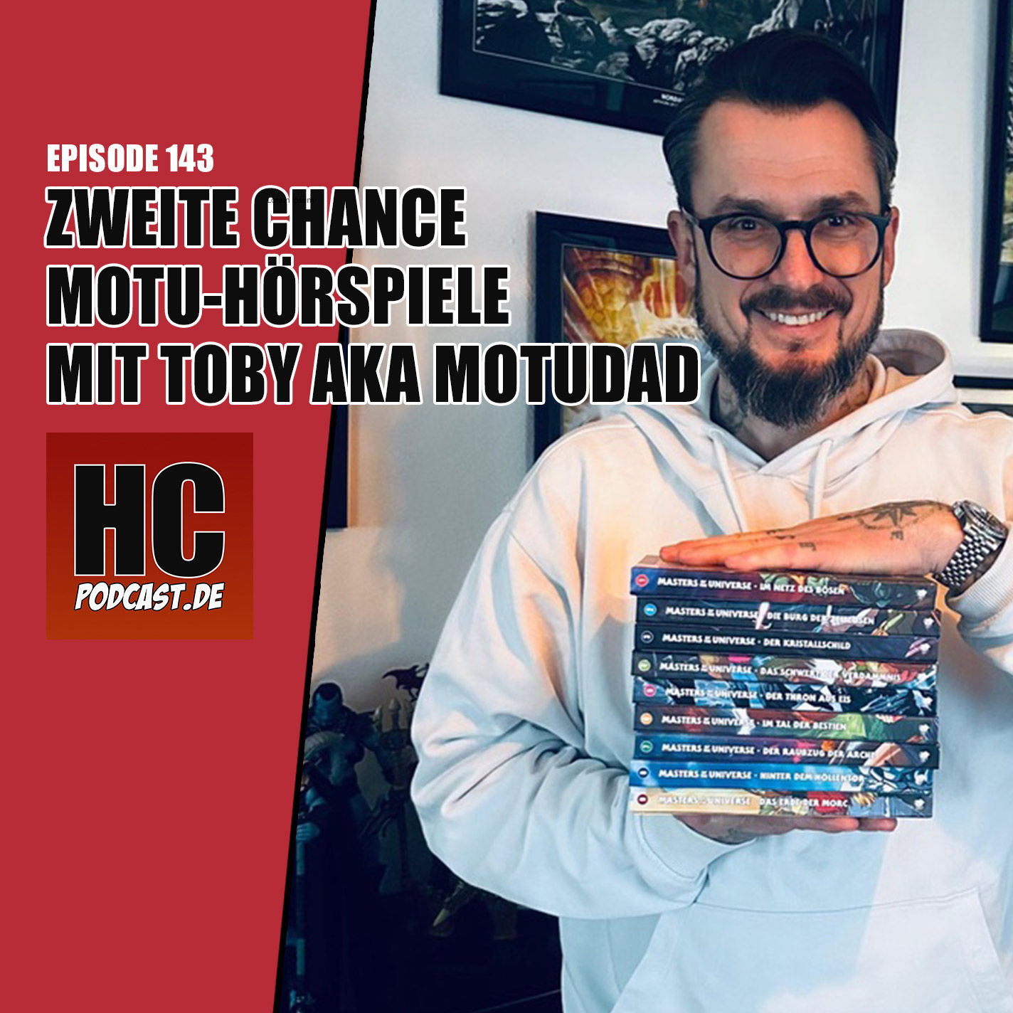 Episode 143: Die zweite Chance der Motu-Hörspiele von der Retrofabrik mit Toby aka MotUDad