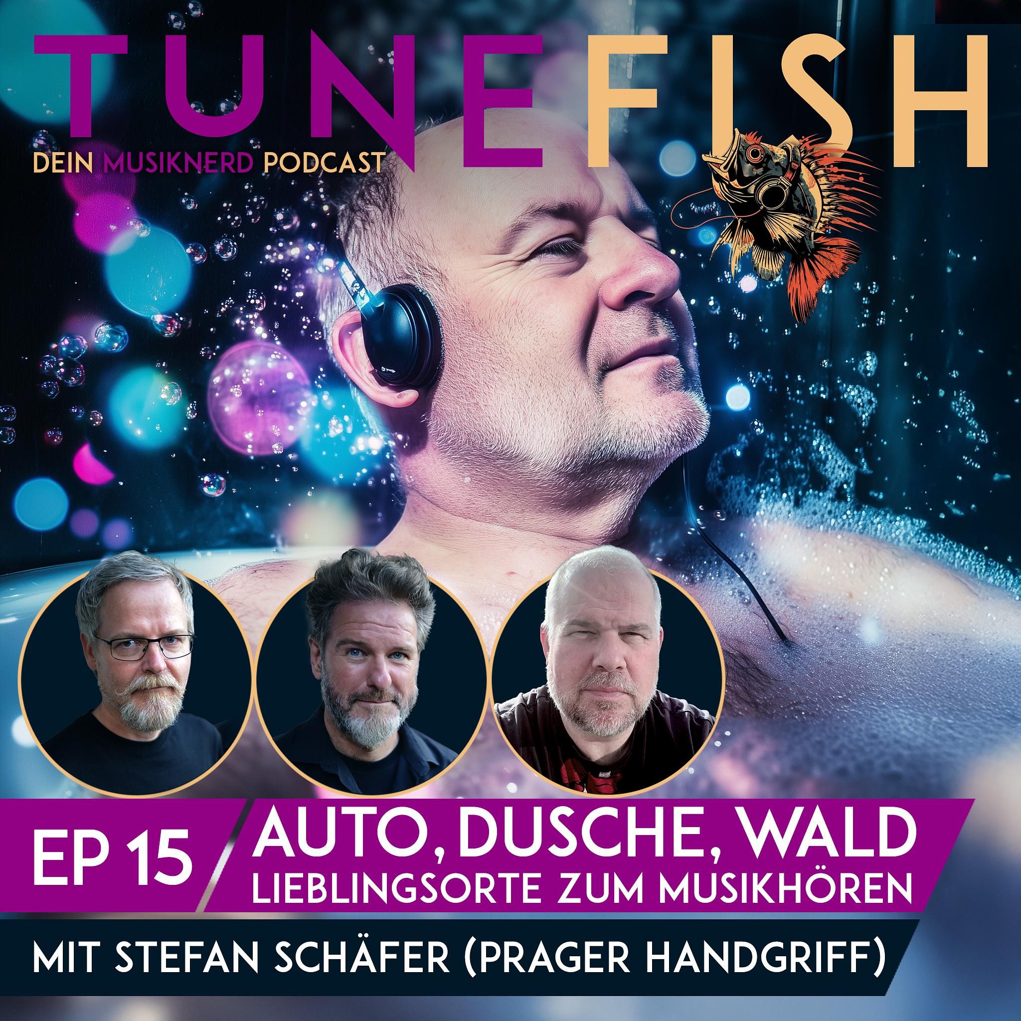 Episode 15 | Auto, Dusche, Wald – Lieblingsorte zum Musikhören