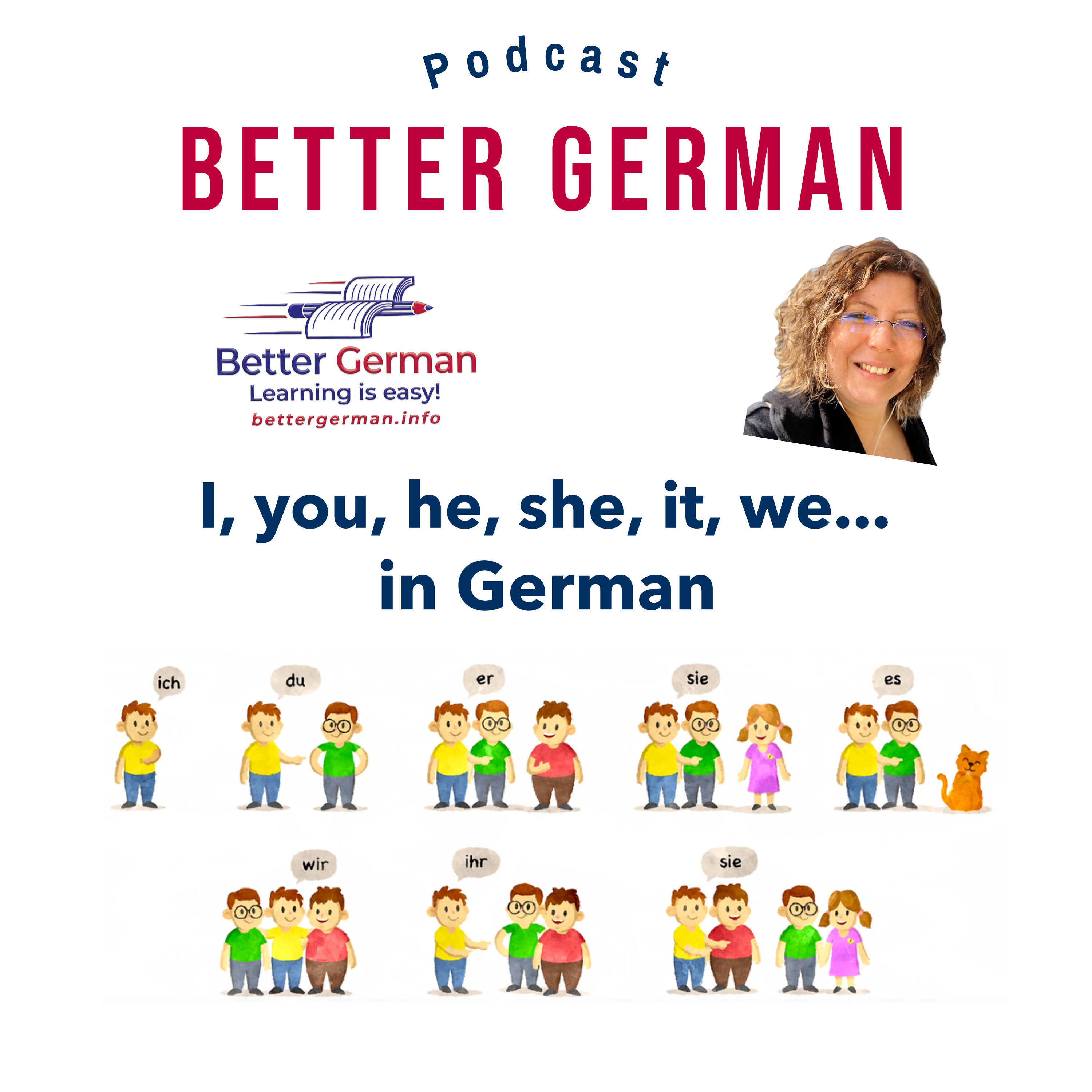 26 I, you, he, she, it... in German