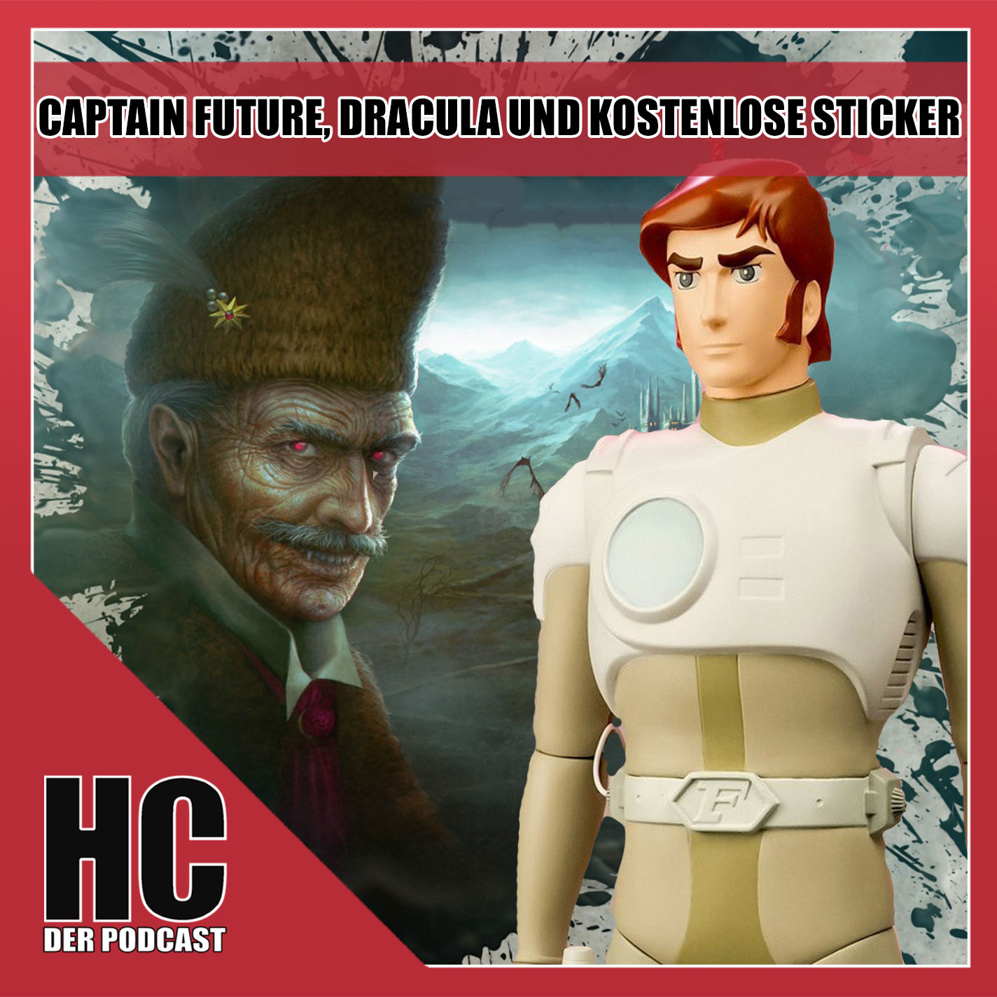 Episode 35: Captain Future, Dracula und kostenlose Sticker