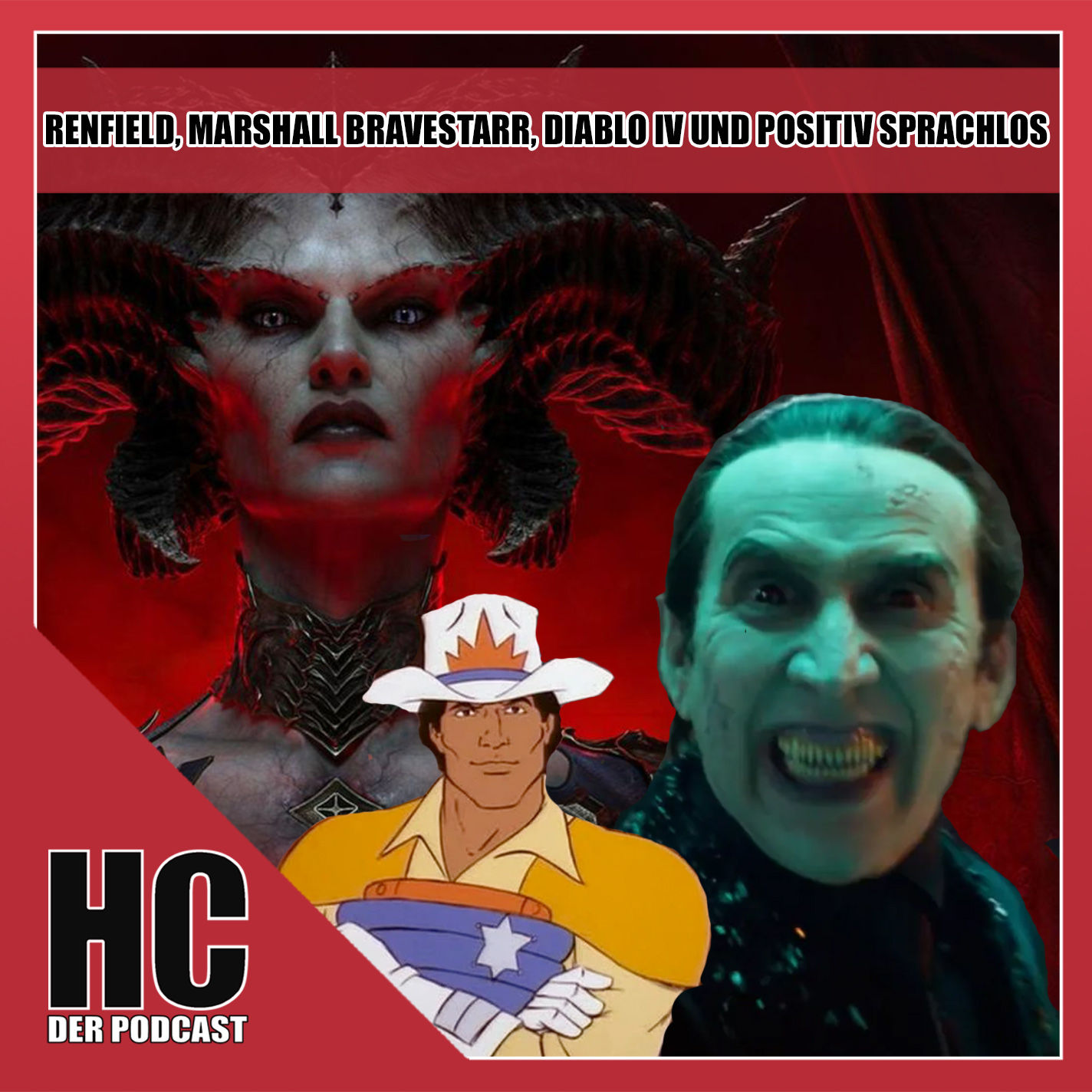 Episode 39: Renfield, Marshall Bravestarr, Diablo IV und positiv sprachlos