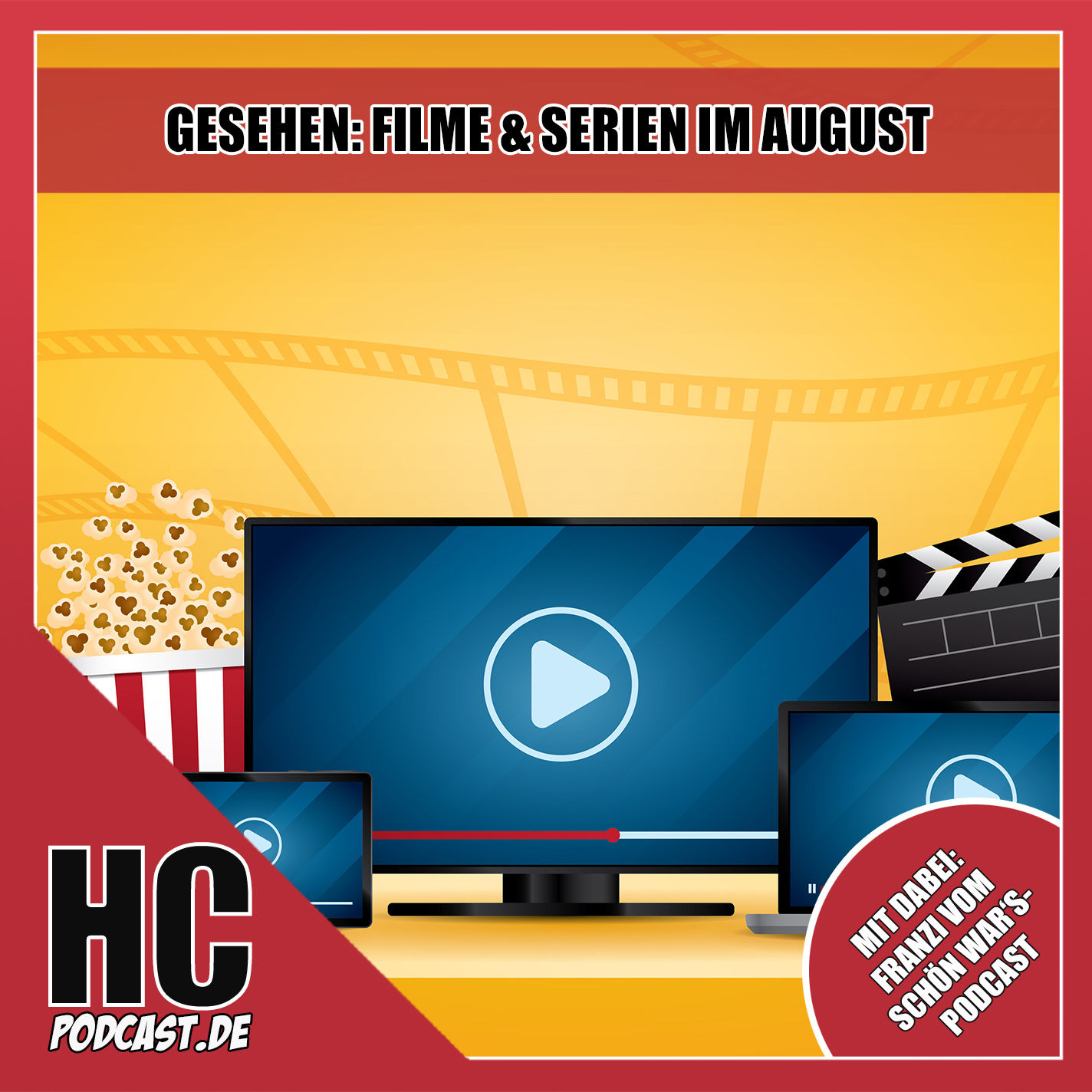 Episode 52: Gesehen - Filme & Serien im August mit Franzi