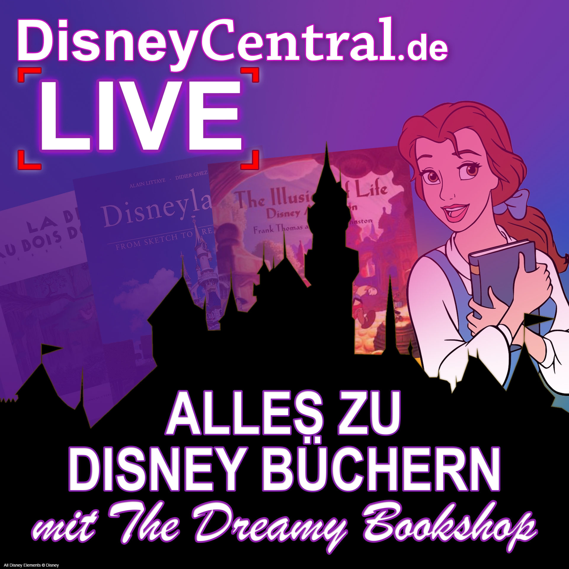 Episode 6: Alles zu Disney Büchern mit The Dreamy Bookshop