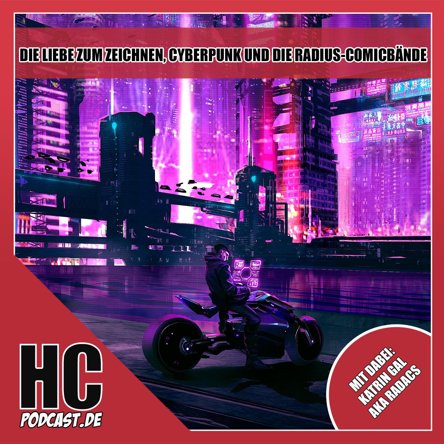 Episode 63: Katrin Gal aka Radacs über die Liebe zum Zeichnen und ihre Radius Comic-Bände
