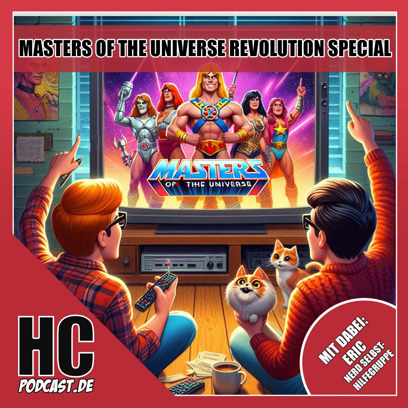 Episode 73: Das Masters of the Universe Revolution-Special mit Eric von der Nerd Selbsthilfegruppe