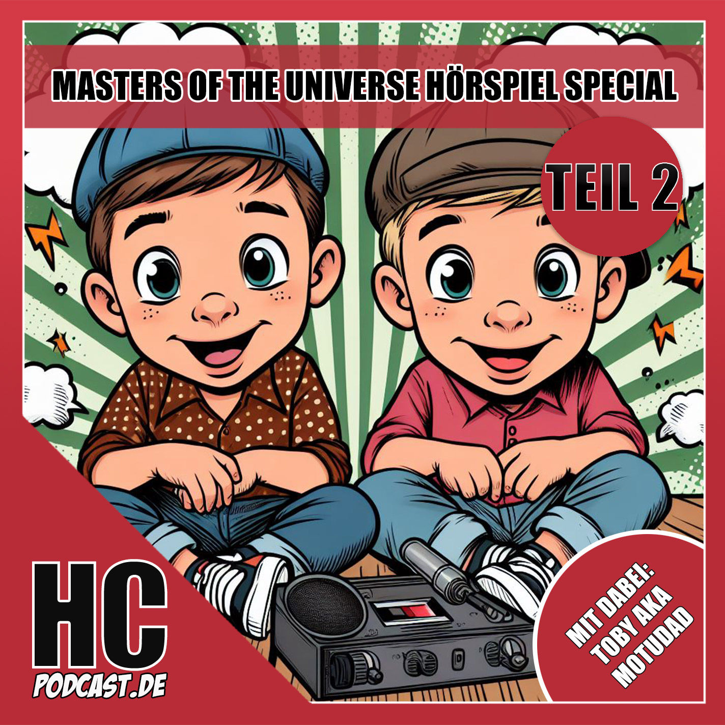 Episode 76: Faszination Masters of the Universe Hörspiele von EUROPA mit Toby aka MotuDad - Teil 2