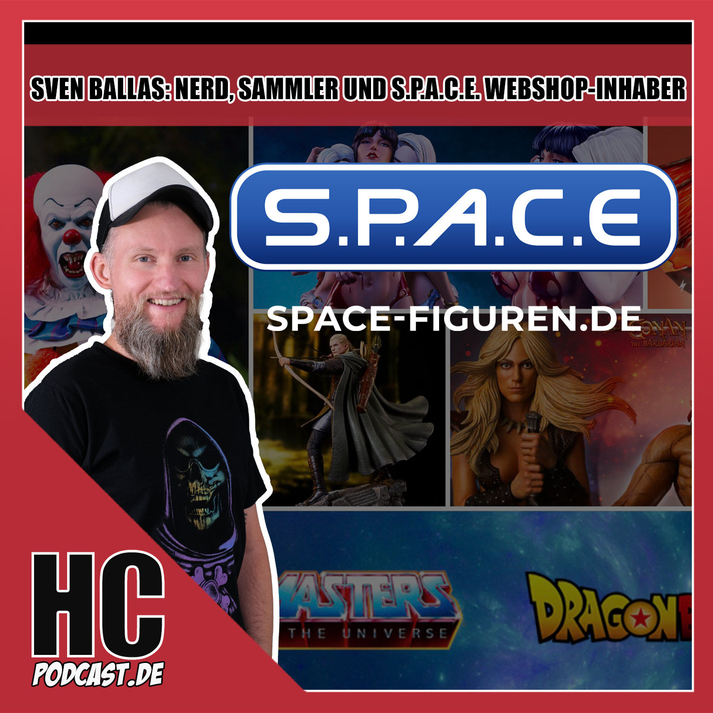 Episode 84: Der Talk mit Sven Ballas - Nerd, Sammler und Inhaber vom S.P.A.C.E Webshop