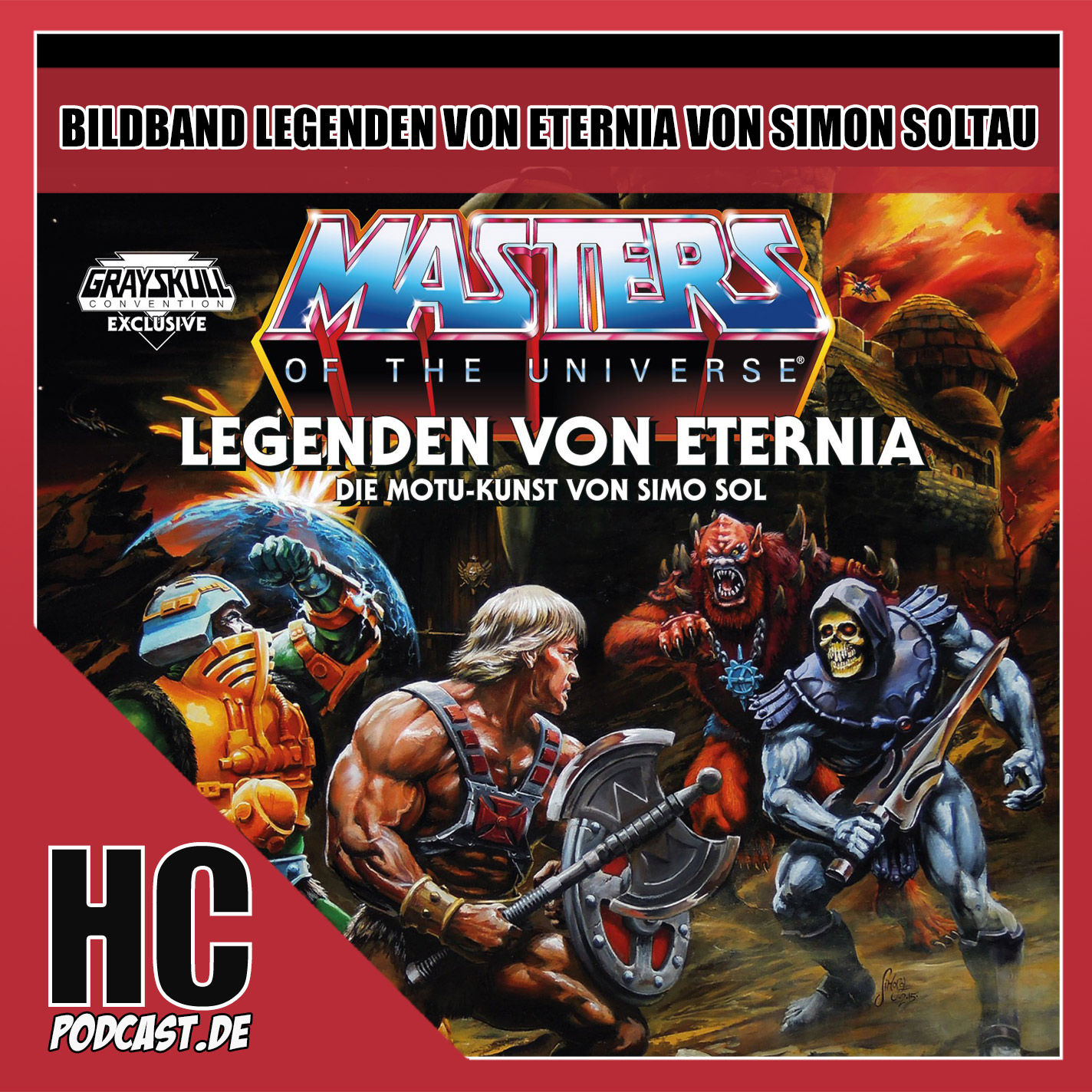 Episode 90: Bildband Legenden von Eternia von und mit Simon Soltau