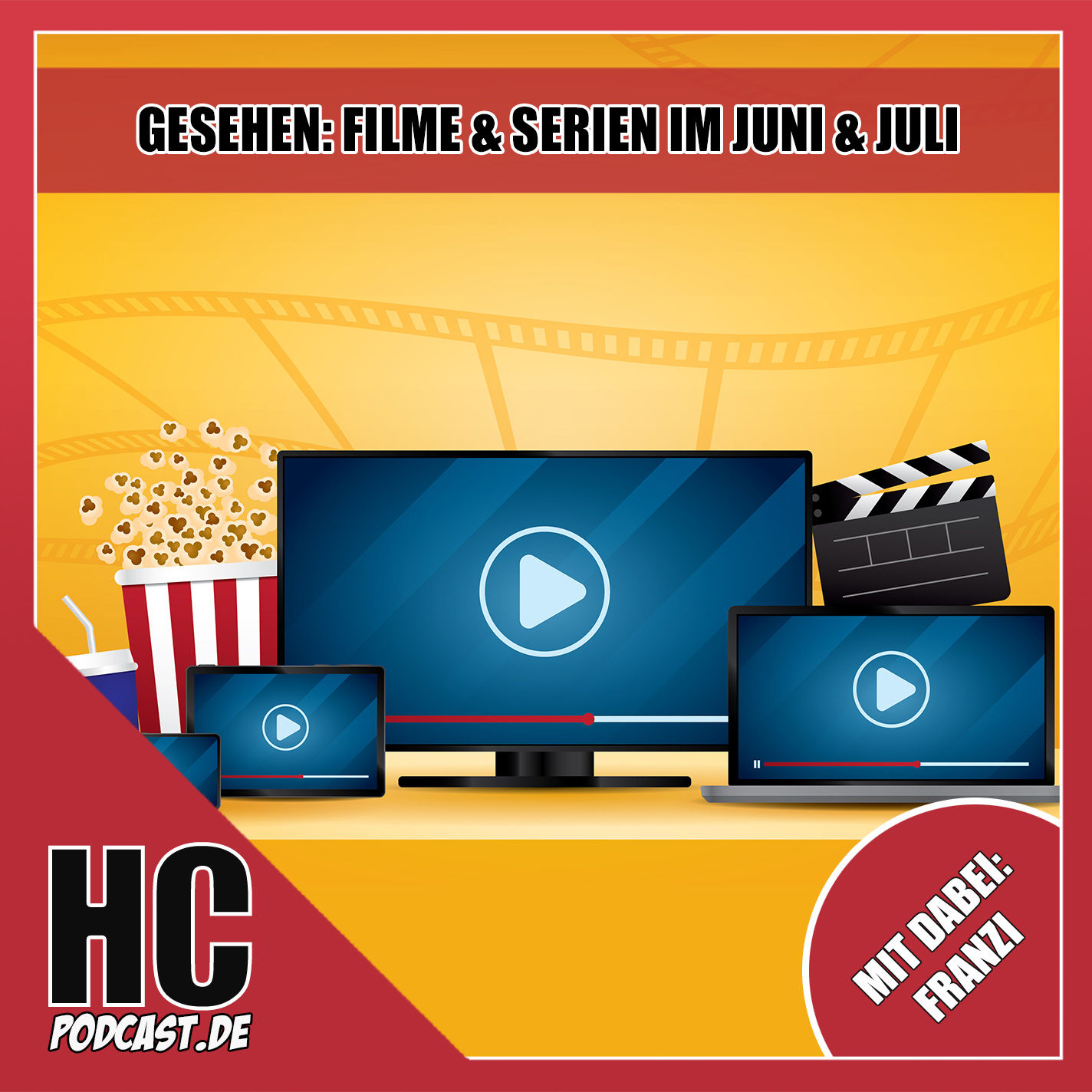 Episode 92: Gesehen - Filme und Serien im Juni und Juli 2024 mit Franzi