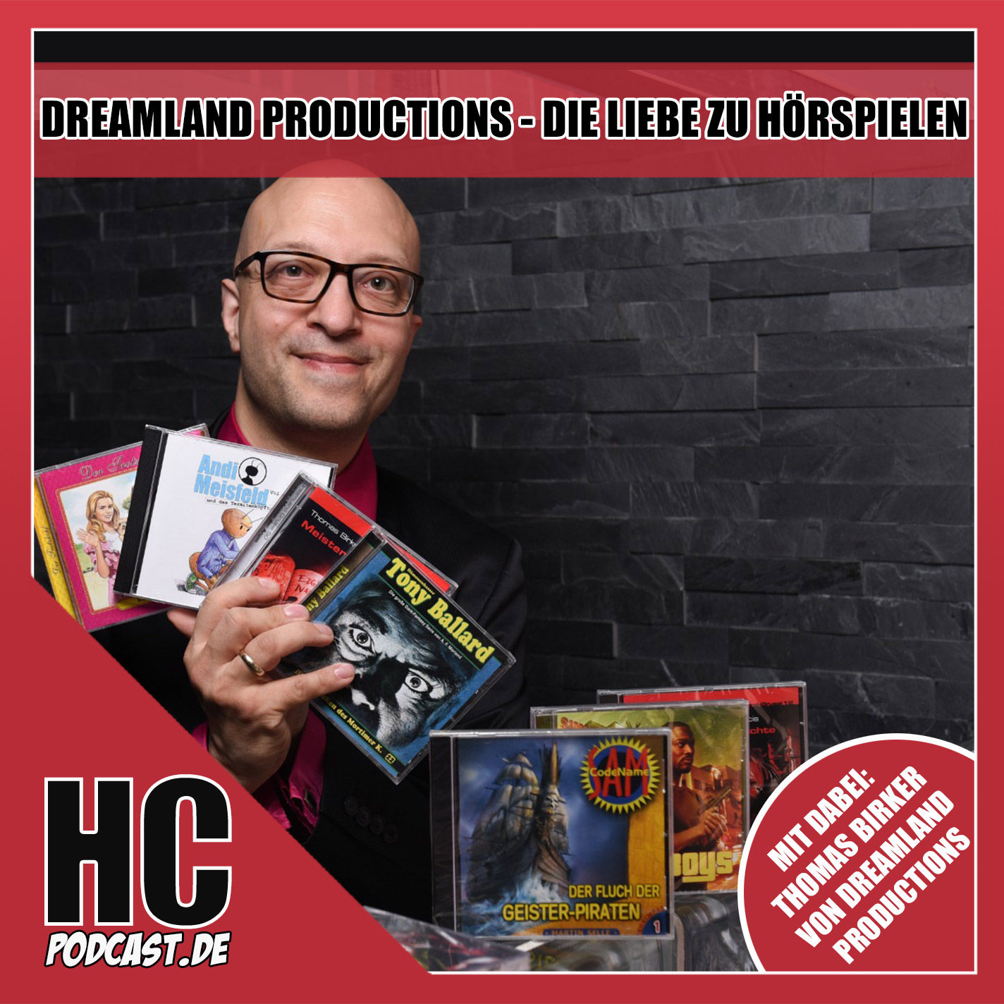 Episode 99: Dreamland Productions - Die Liebe zu Hörspielen mit Thomas Birker