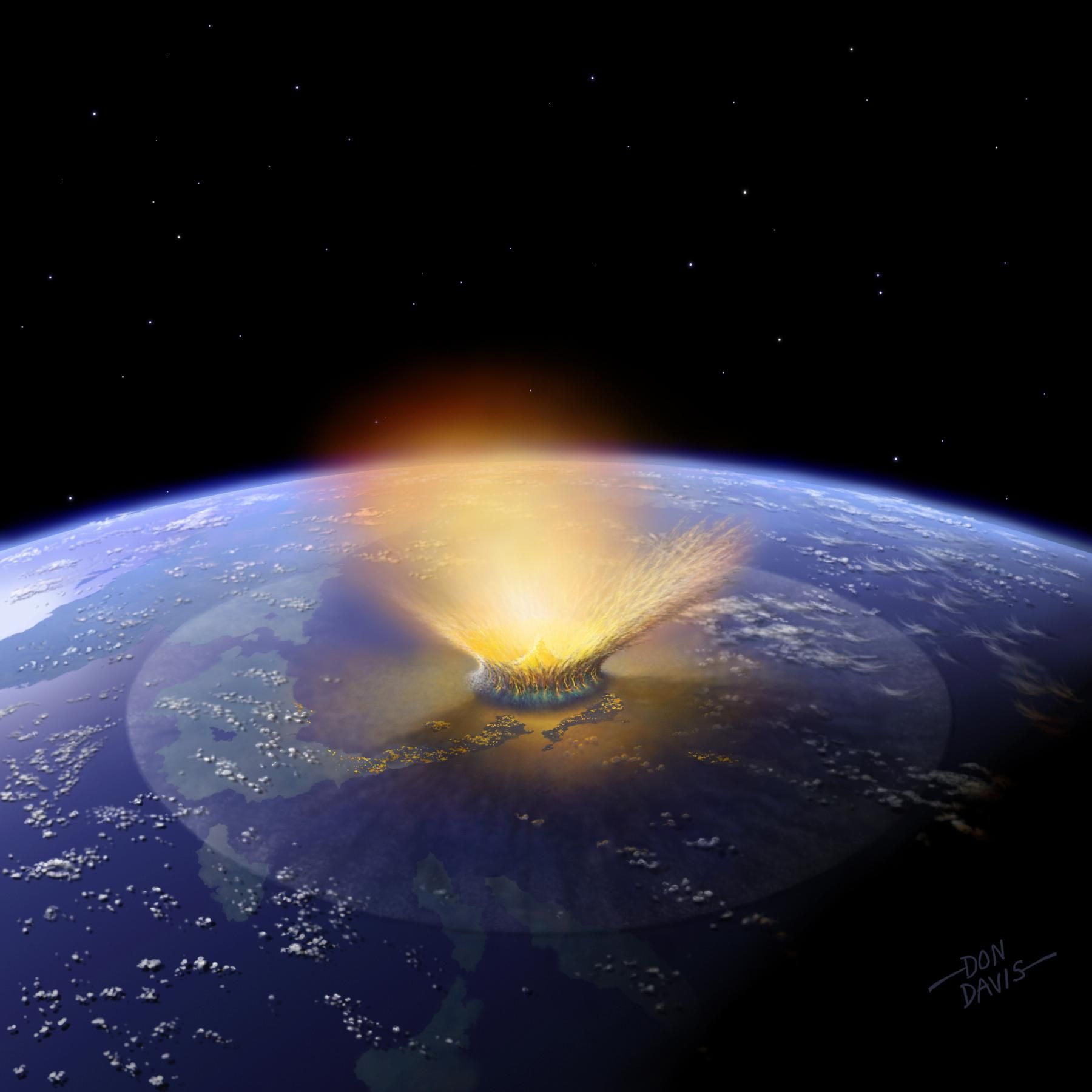 Er hat die Dinosaurier auf dem Gewissen - Dino-Killer Asteroid ist im äußeren Sonnensystem entstanden | Massenaussterben