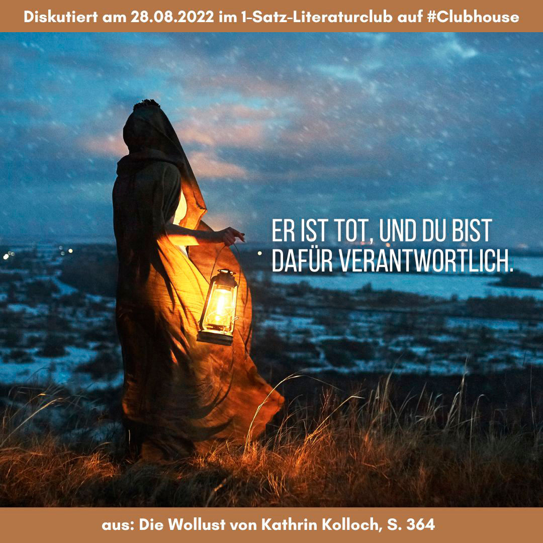 «Er ist tot, und du bist dafür verantwortlich.»