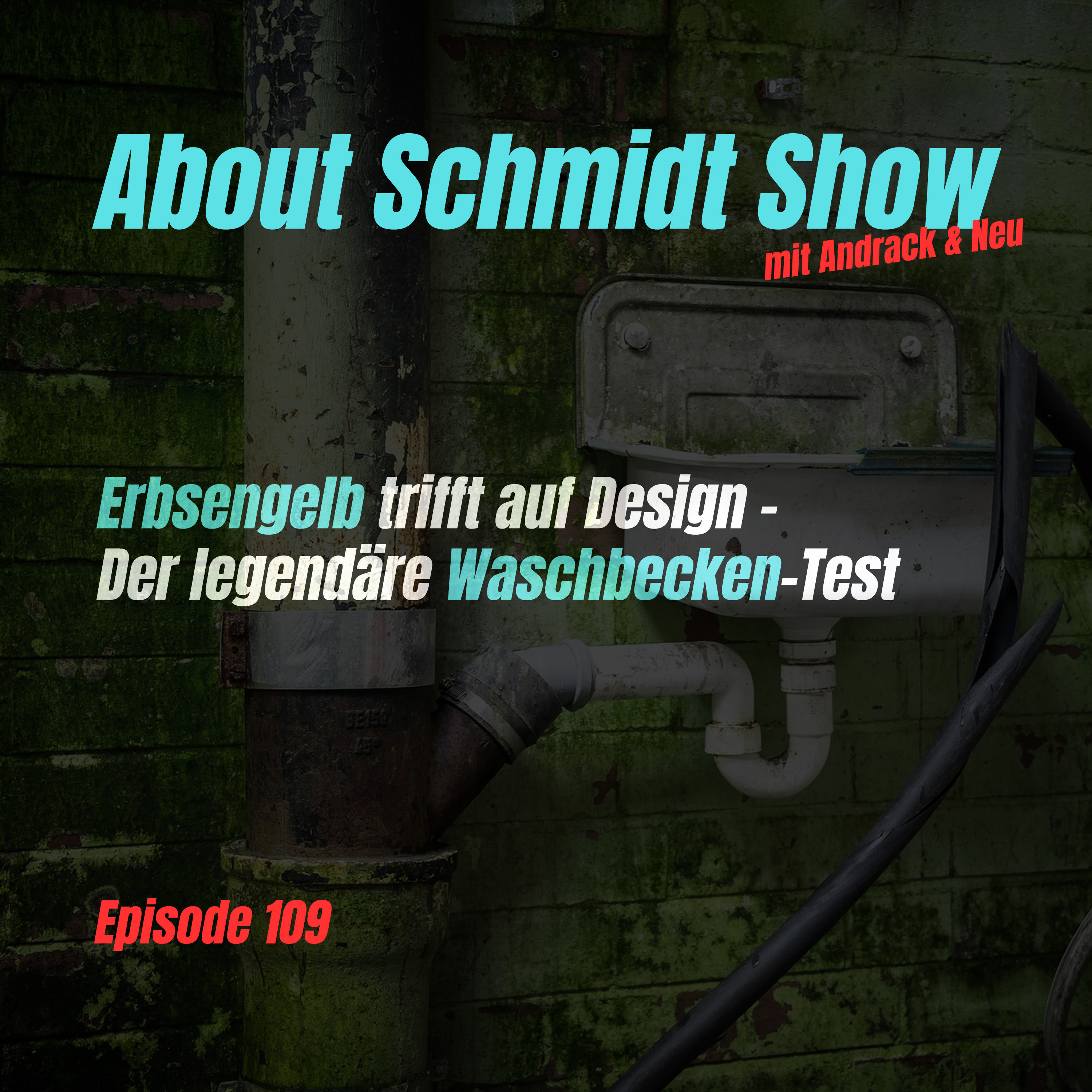 Erbsengelb trifft auf Design - Der legendäre Waschbecken-Test