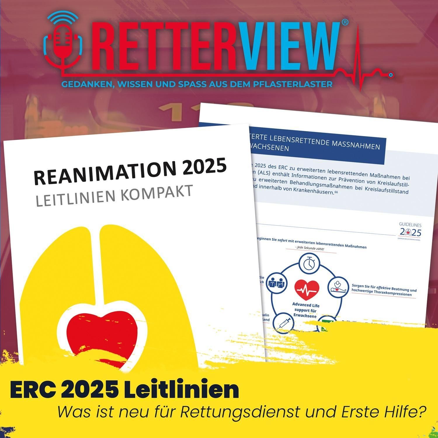 ERC 2025 Leitlinien – Was ist neu für Rettungsdienst und Erste Hilfe?