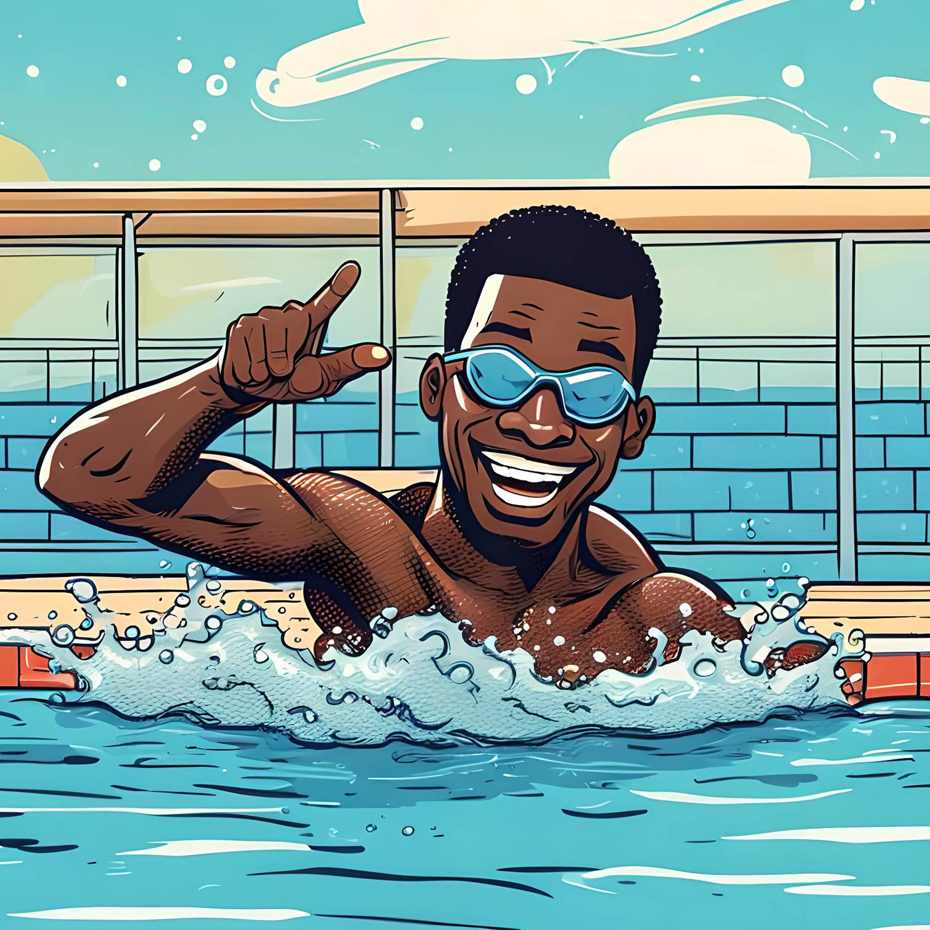 Eric, der Aal. Oder: mit dem Seepferdchen zu Olympia