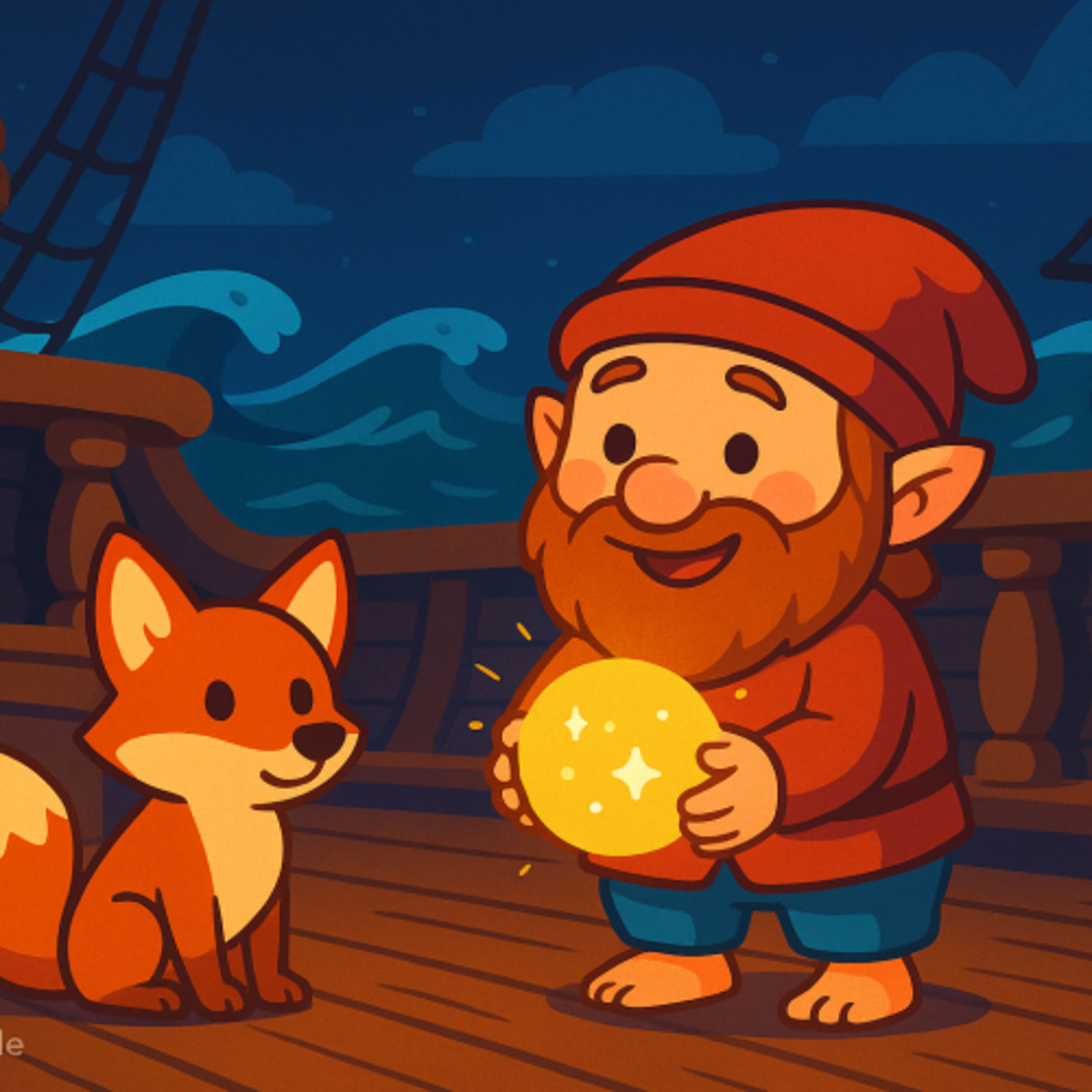 Erich, der kleine Klabautermann & das Geheimnis der Flutkiste | „Gute Nacht“-Geschichte”