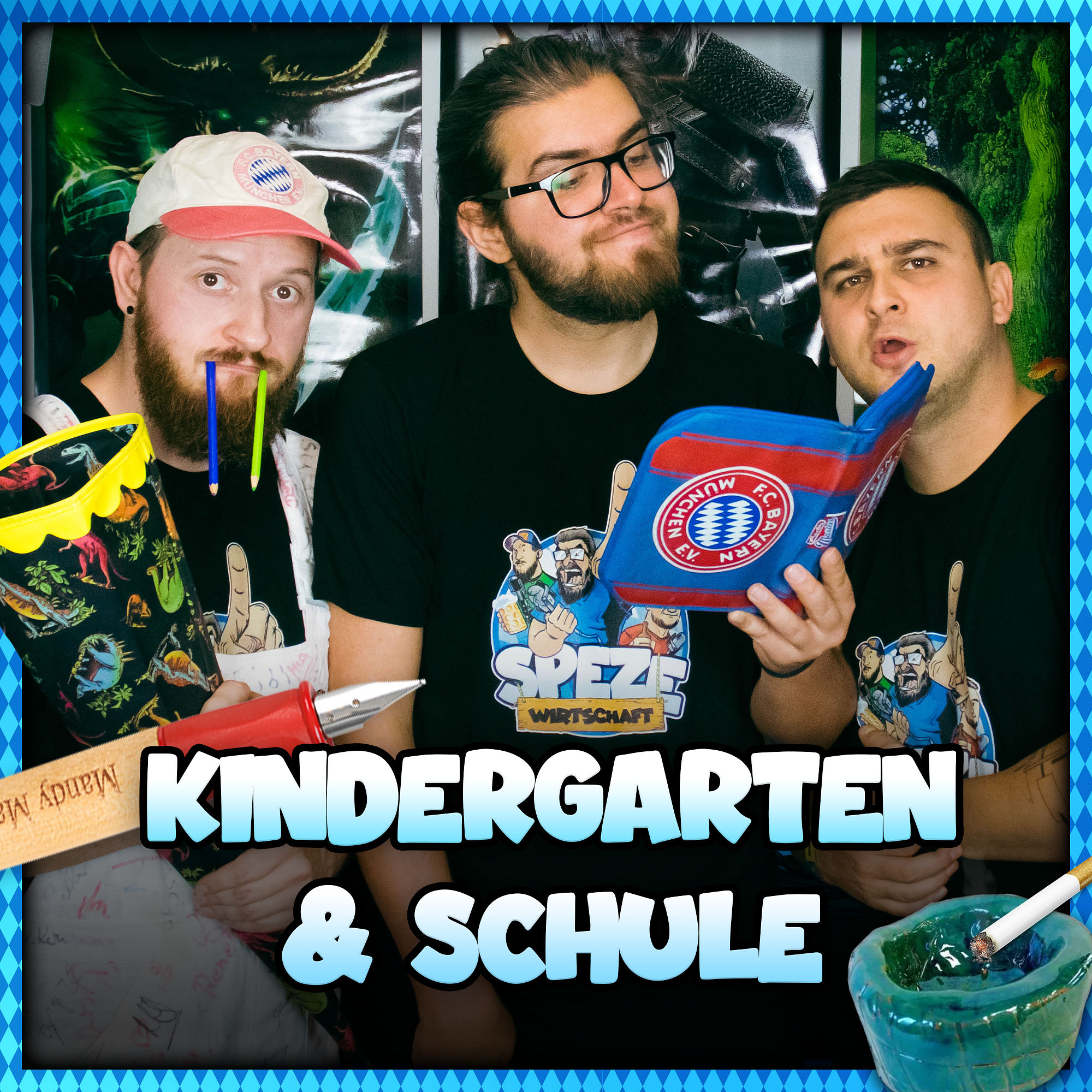 Erinnerungen an Kindergarten & Schule