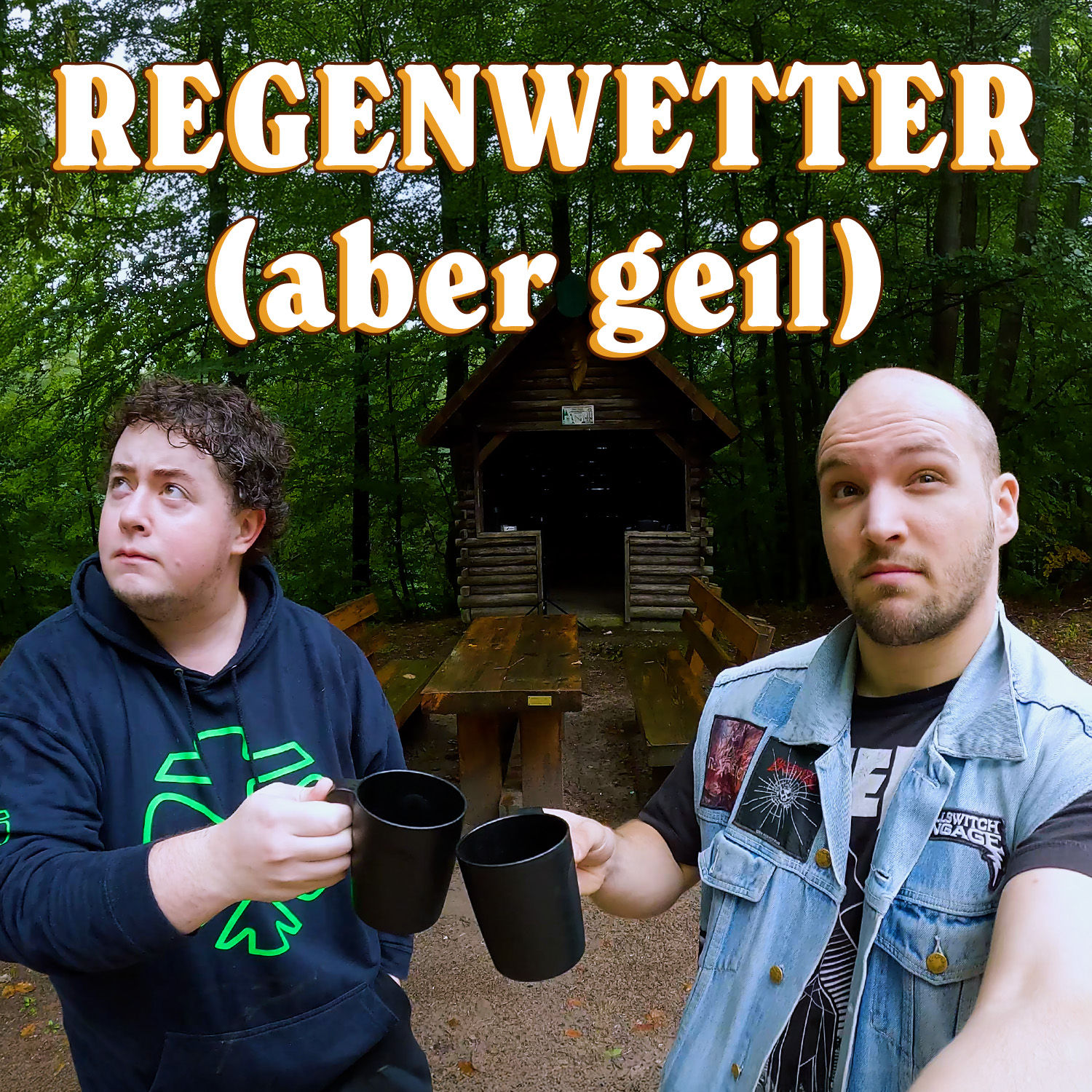 ES IST HERBST!! (💧 Regen im Wald 🔥 Feuer auf der Bühne 🔊) | Mit Rucksack und Bier #24