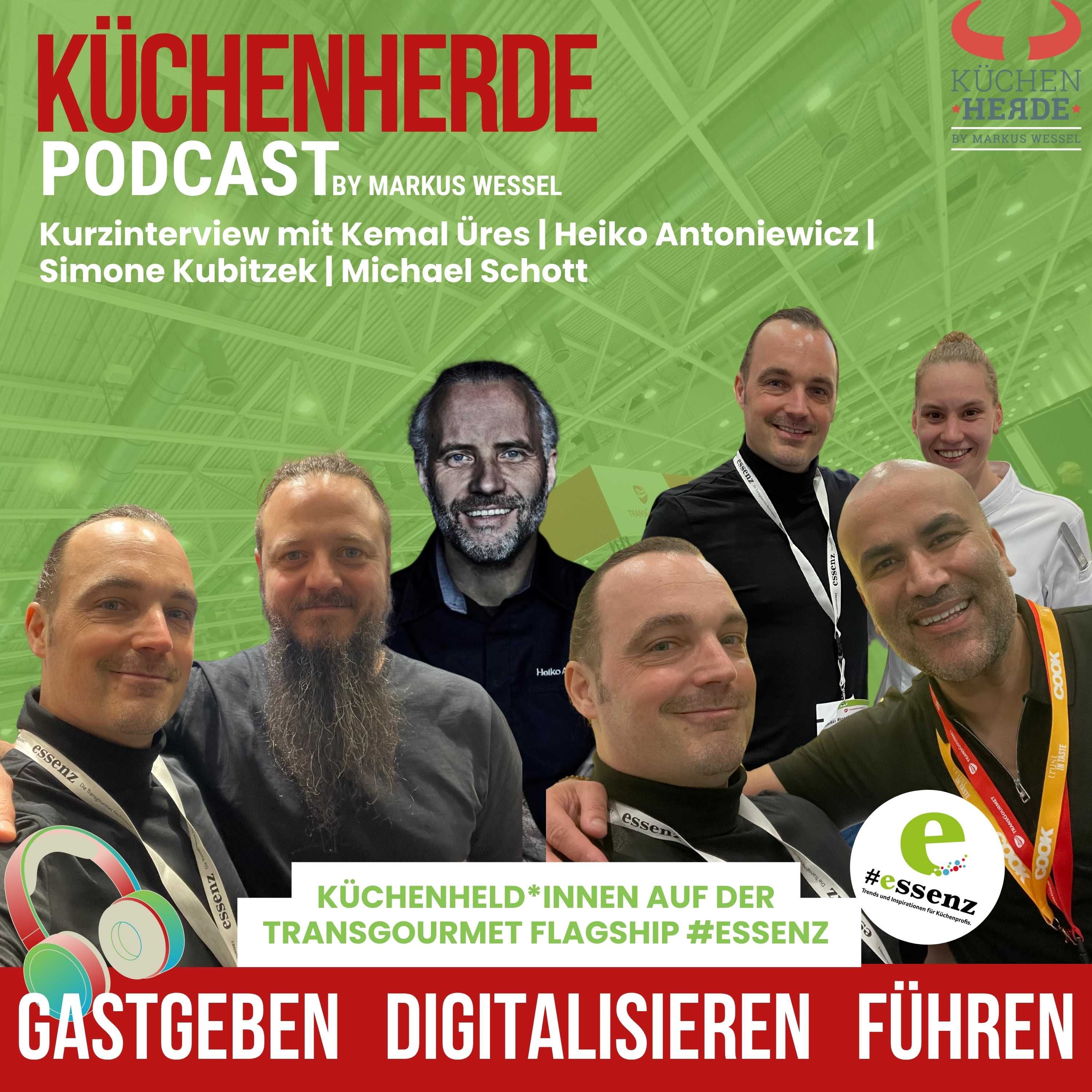 #essenz | Kurzinterview mit Kemal Üres | Heiko Antoniewicz | Simone Kubitzek | Michael Schott