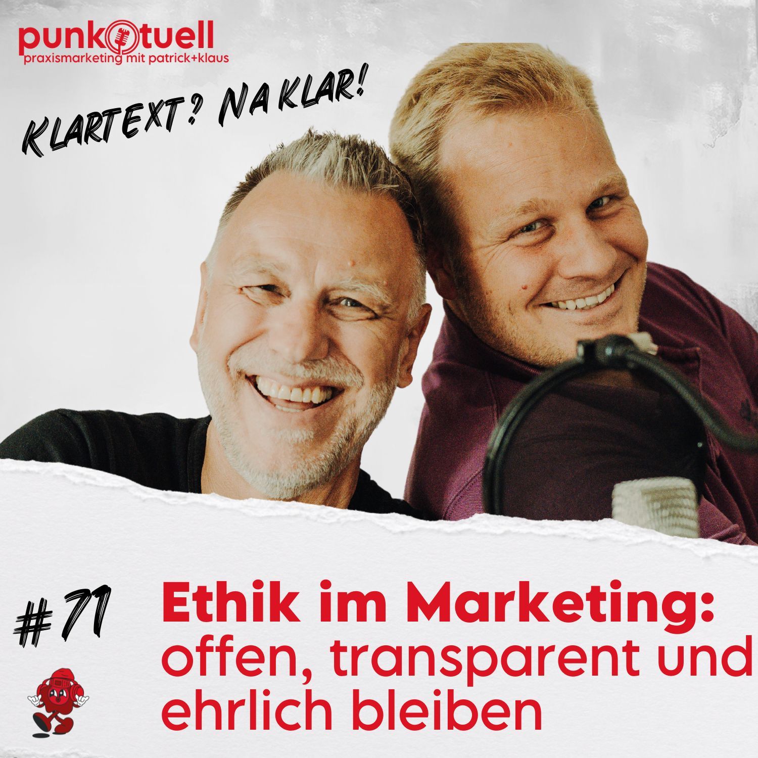Ethik im Marketing: offen, transparent und ehrlich bleiben | #71