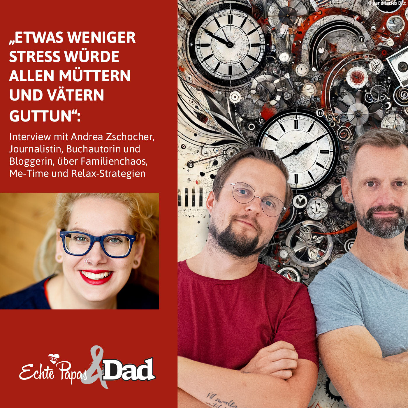 „Etwas weniger Stress würde allen Müttern und Vätern guttun“: Interview mit Andrea Zschocher, Journalistin