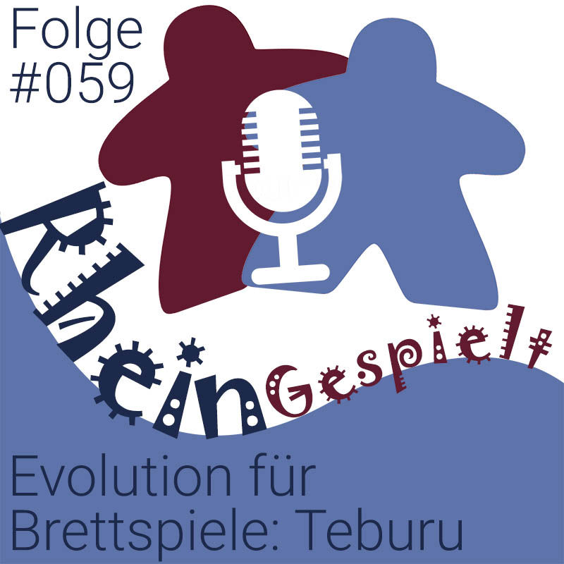 Evolution für Brettspiele: Das Teburu-System von CMON und Xplored - RheinGespielt #059