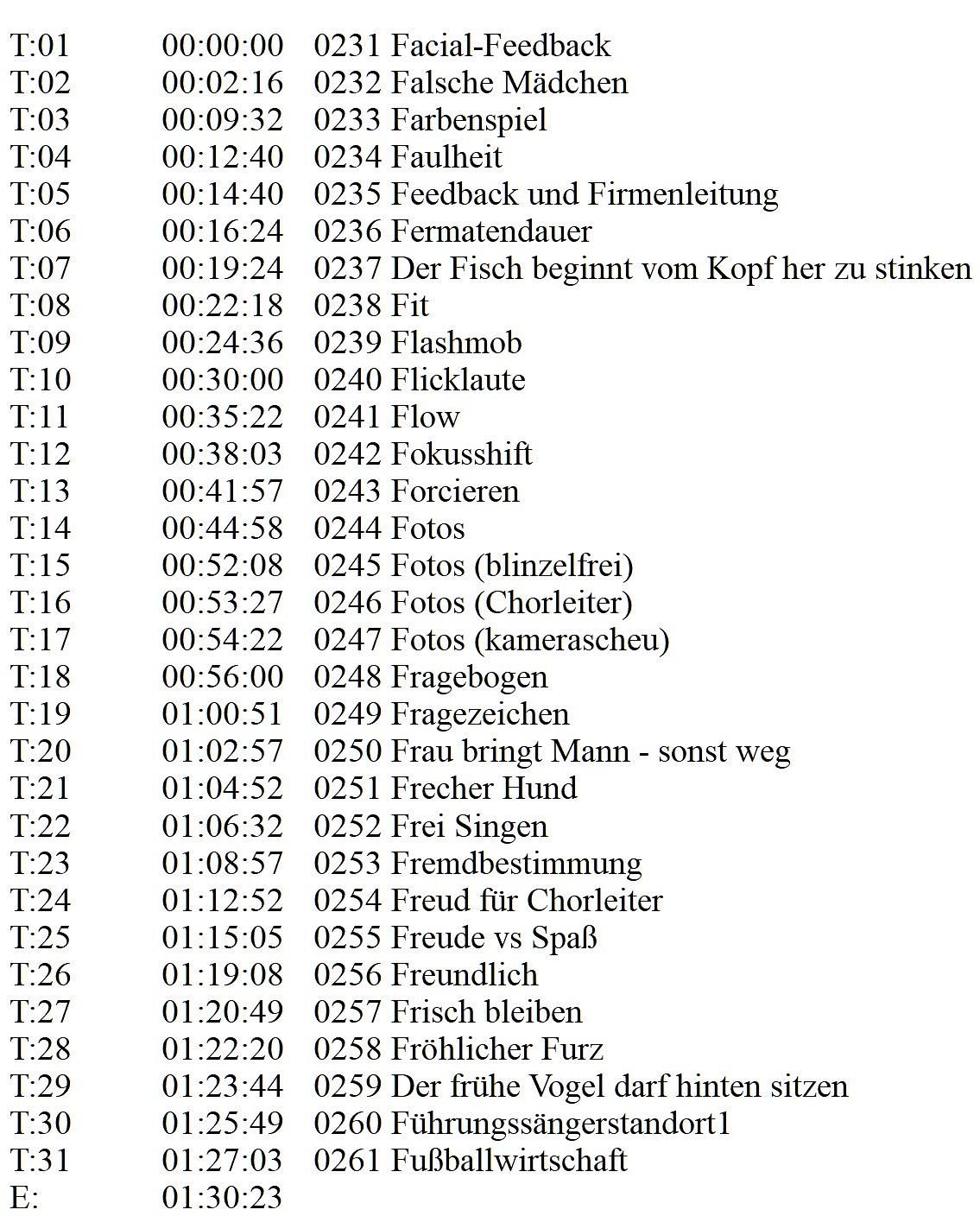 F (231 Facial-Feedback - 261 Fußballwirtschaft)