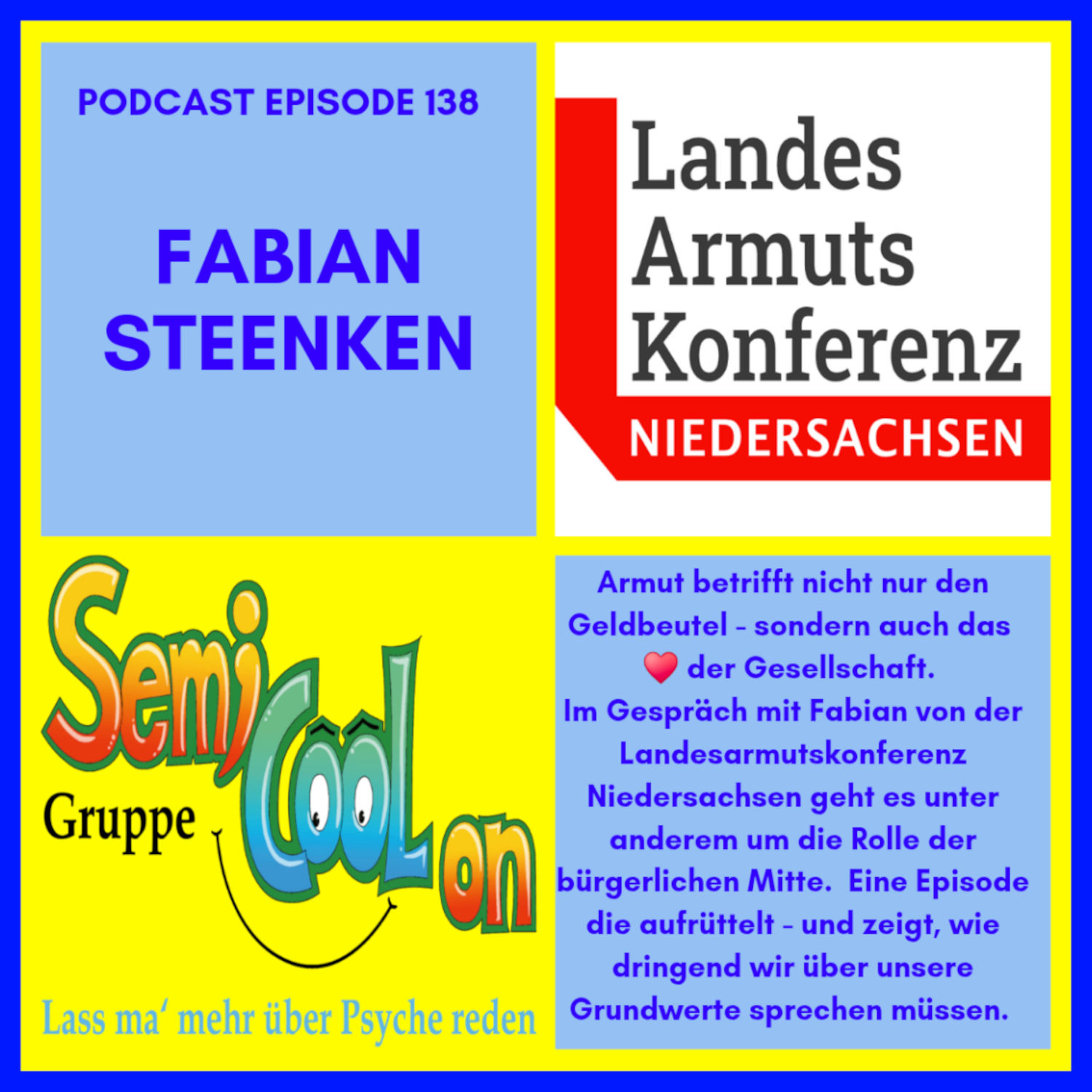 Fabian Steenken - "Armut in einem reichen Land"