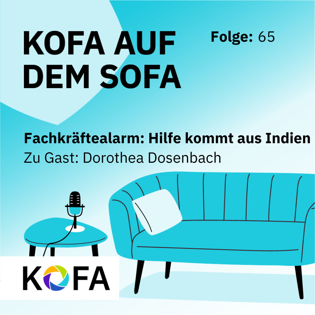 Fachkräftealarm: Hilfe kommt aus Indien (Gast: Dorothea Dosenbach)