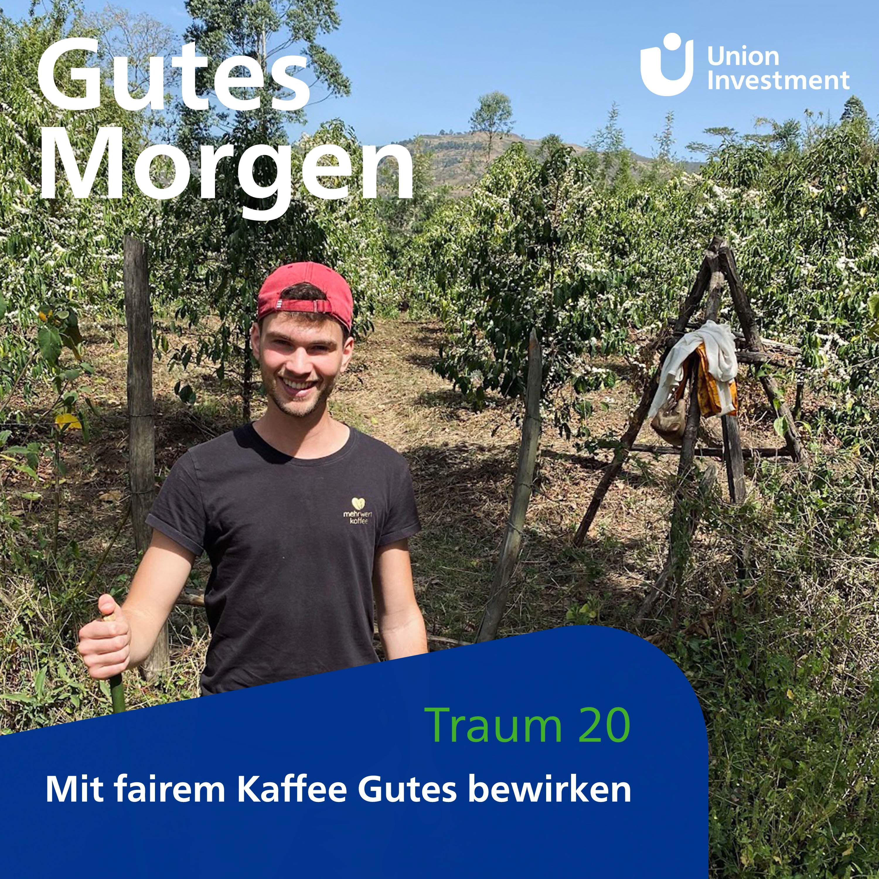 Fairer Kaffee, der das Leben von Kaffeebauern verbessert – das ist der Traum von Chris Pfeiffer