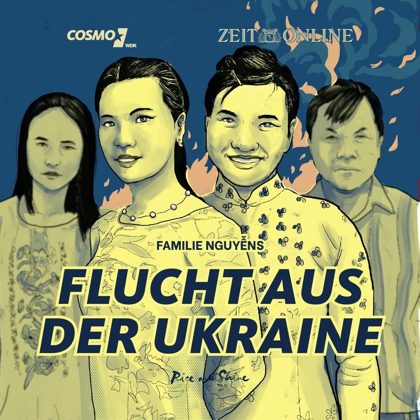 Familie Nguyễns Flucht aus der Ukraine