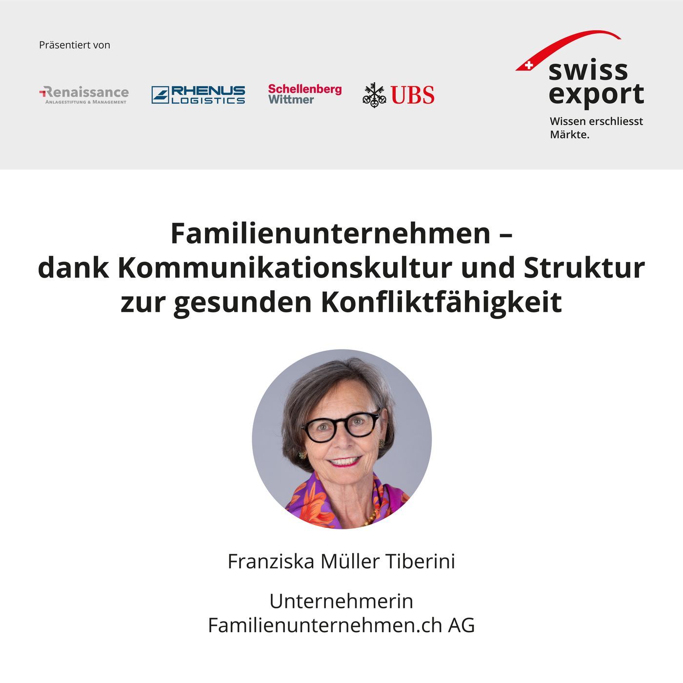 Familienunternehmen - dank Kommunikationskultur und Struktur zur gesunden Konfliktfähigkeit