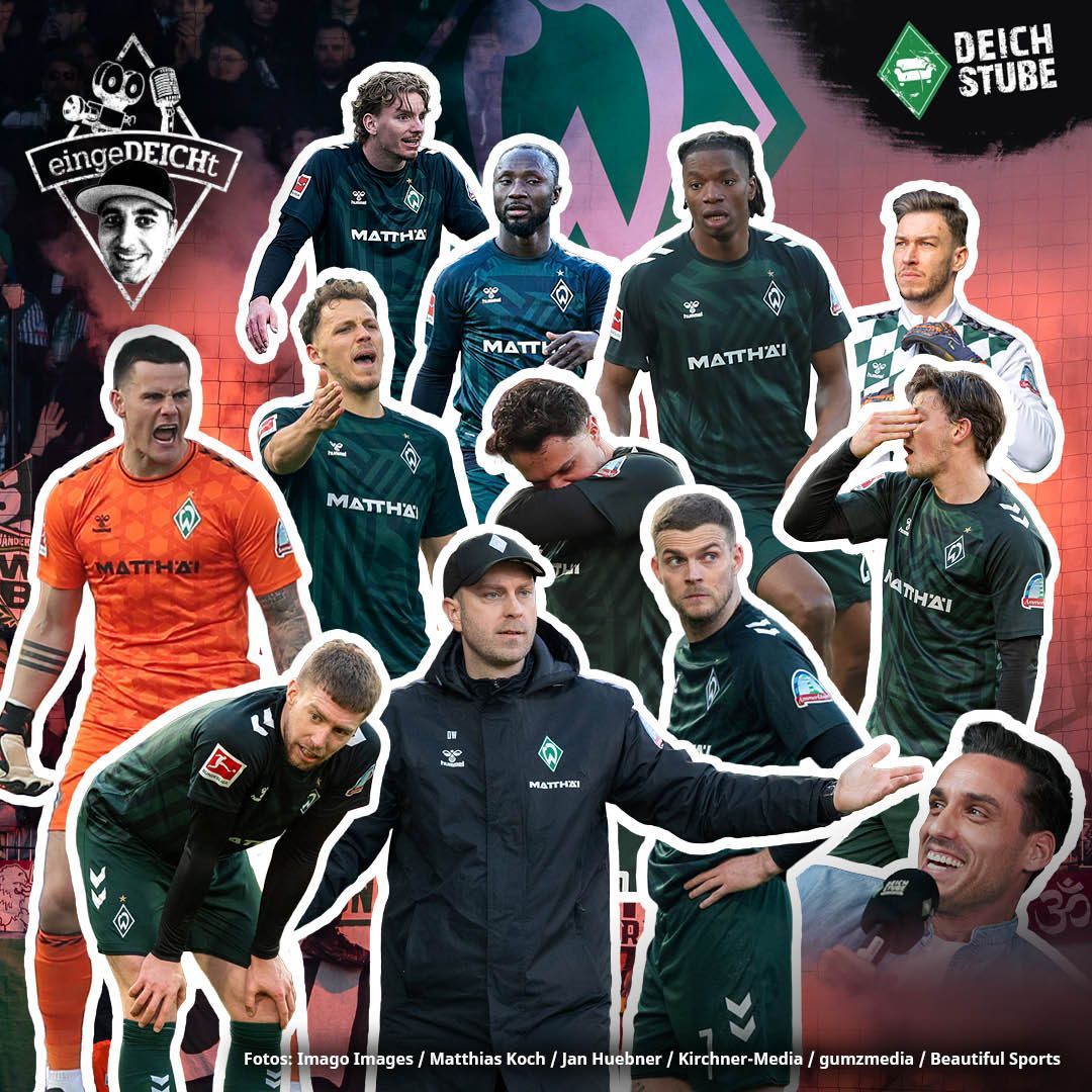 Fans in Sorge: Schmiert Werder Bremen jetzt doch noch ab? | eingeDEICHt 38 mit Ex-SVW-Torwart Raphael Wolf