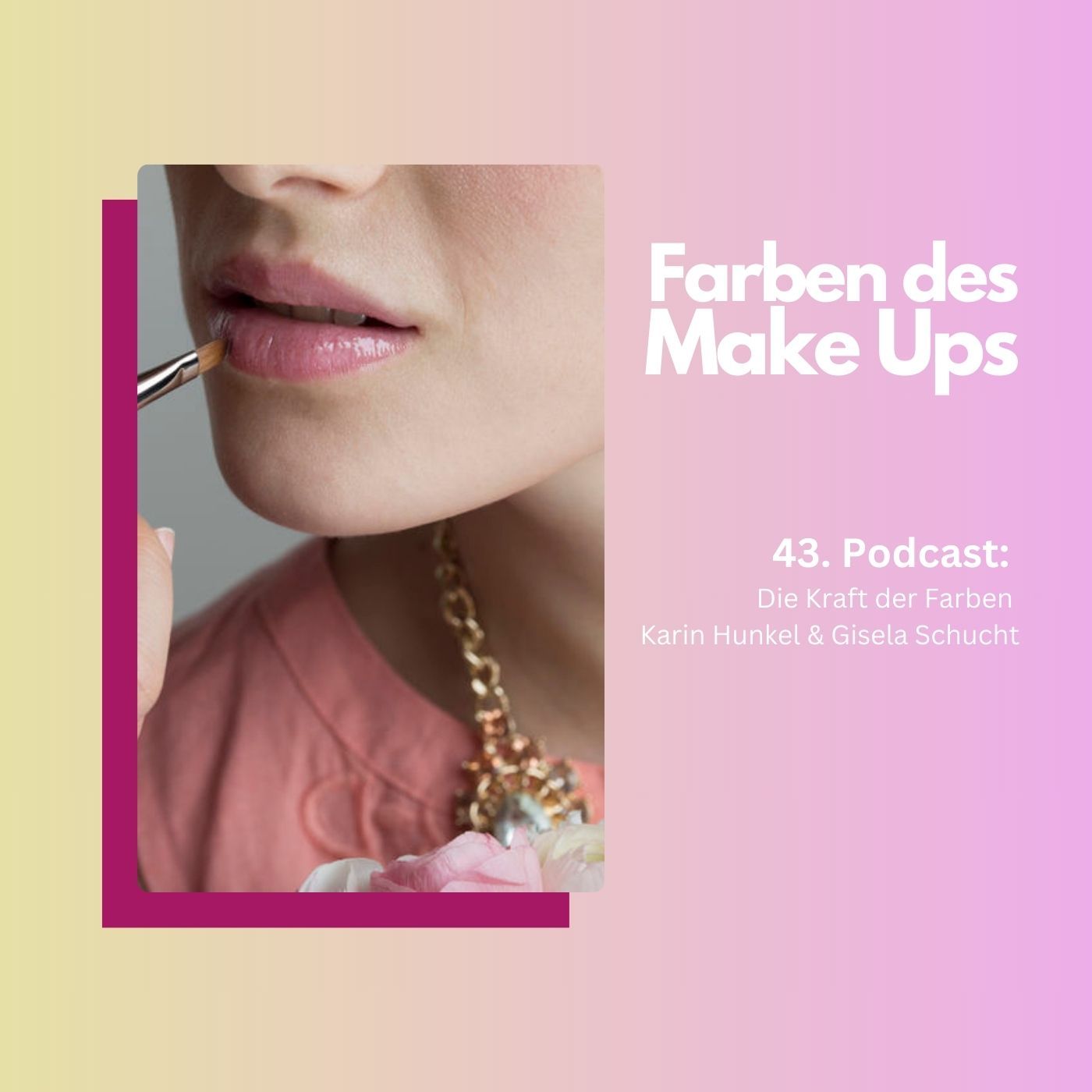 Farben des Make Ups
